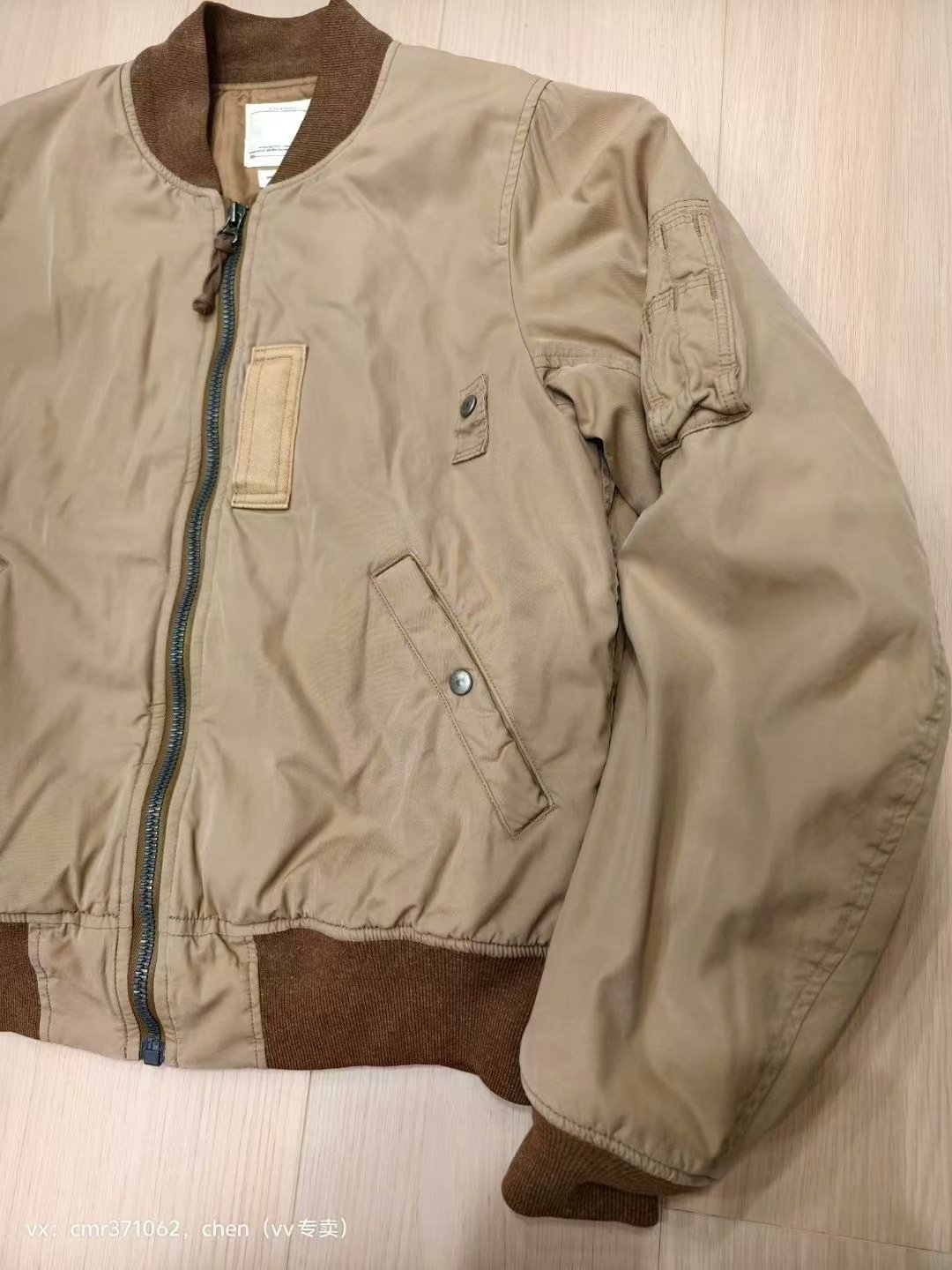 VISVIM 20SS THORSON MA-1 Jacket — back