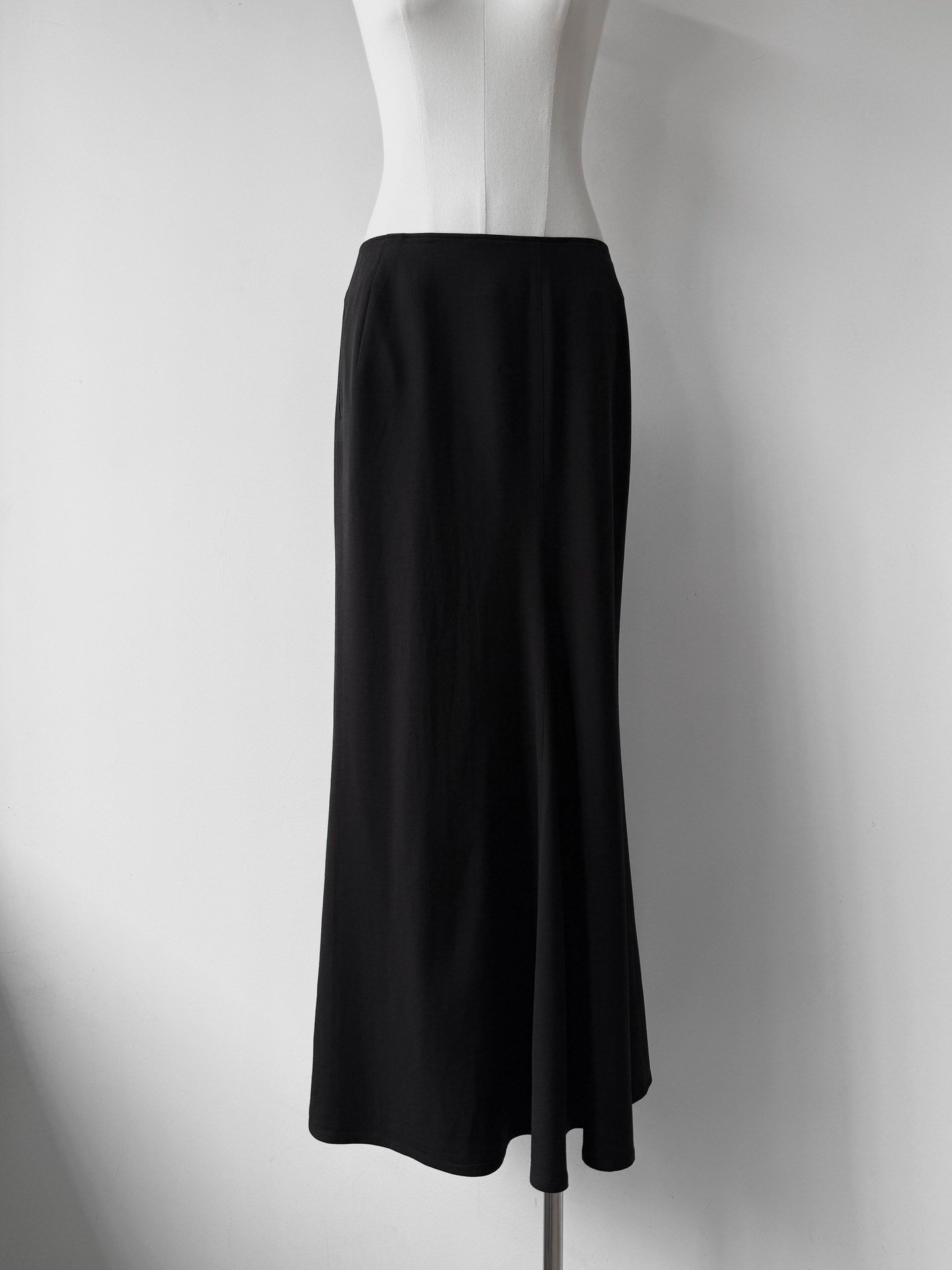 Yohji Yamamoto Asymmetric Hem Maxi Skirt