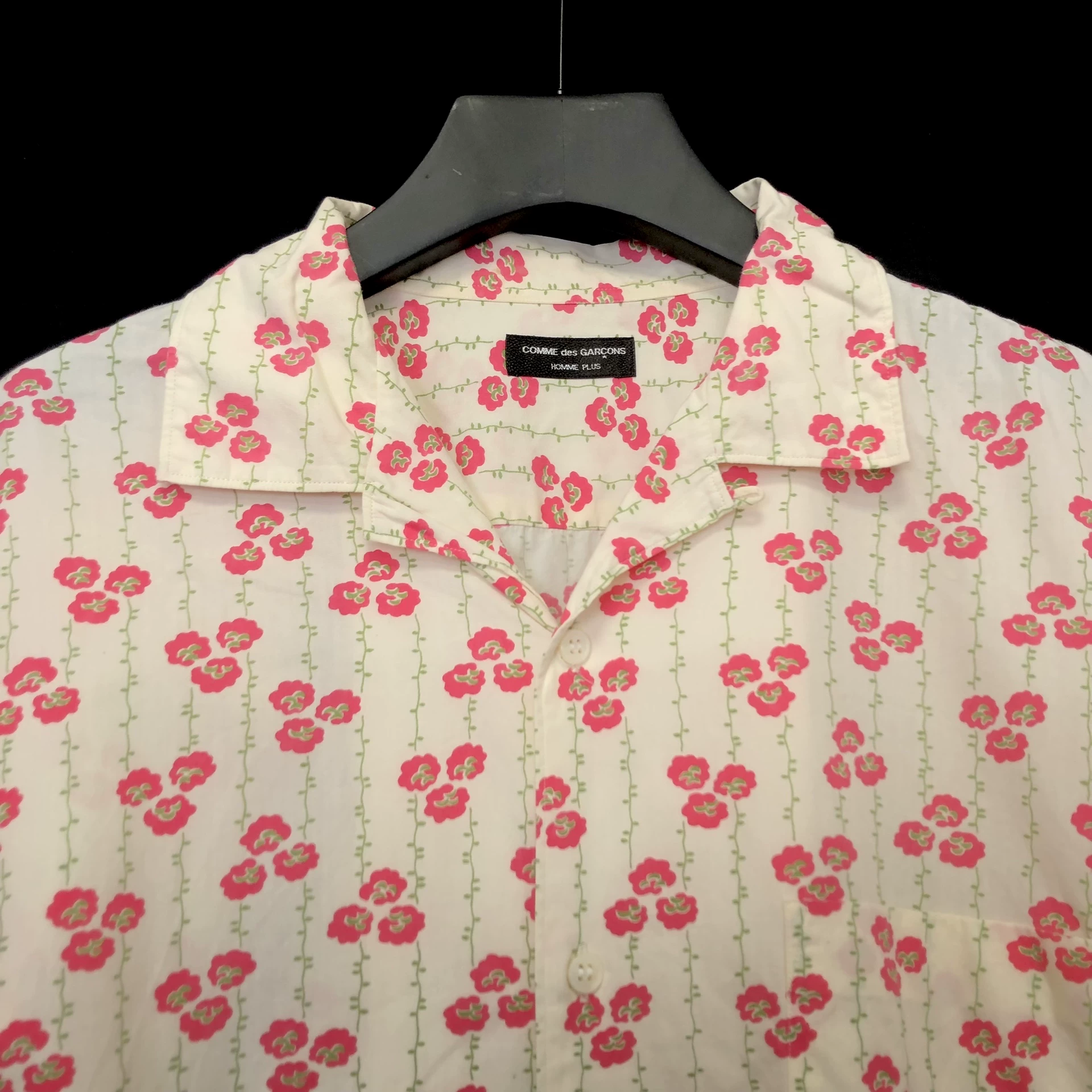 Comme des Garçons 1998SS Floral Shirt — back