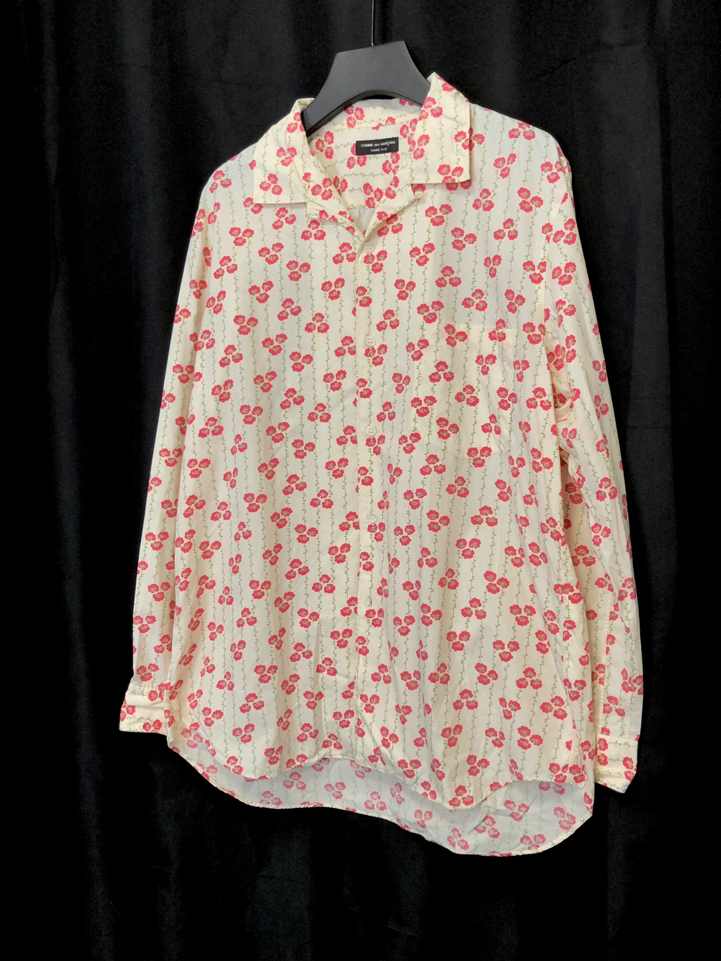 Comme des Garçons 1998SS Floral Shirt — front
