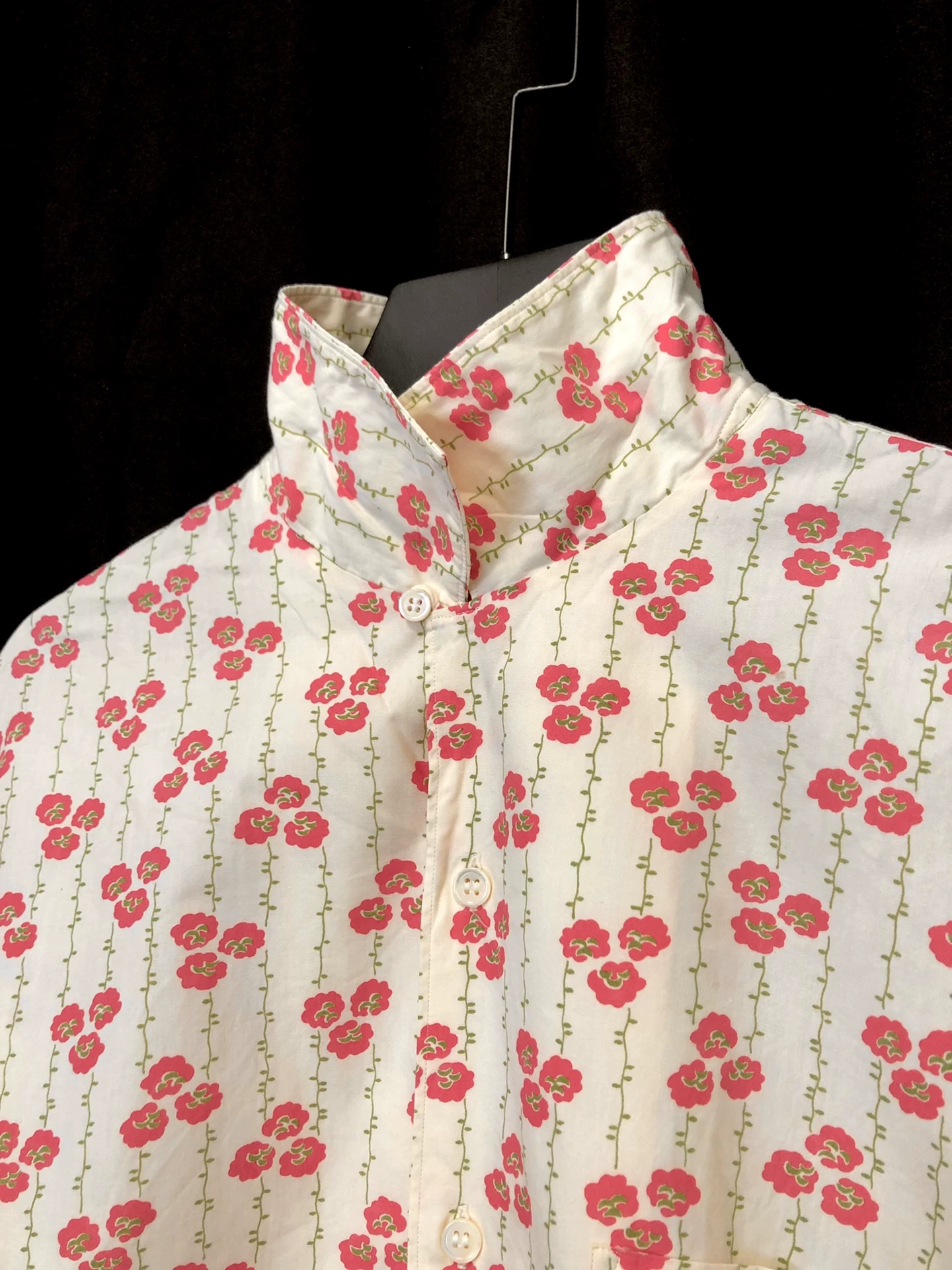 Comme des Garçons 1998SS Floral Shirt — label