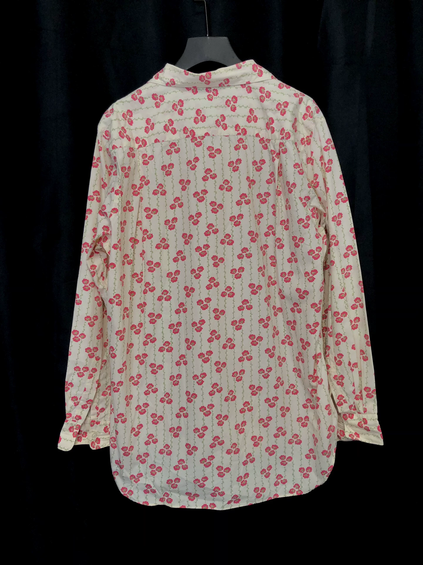 Comme des Garçons 1998SS Floral Shirt — detail