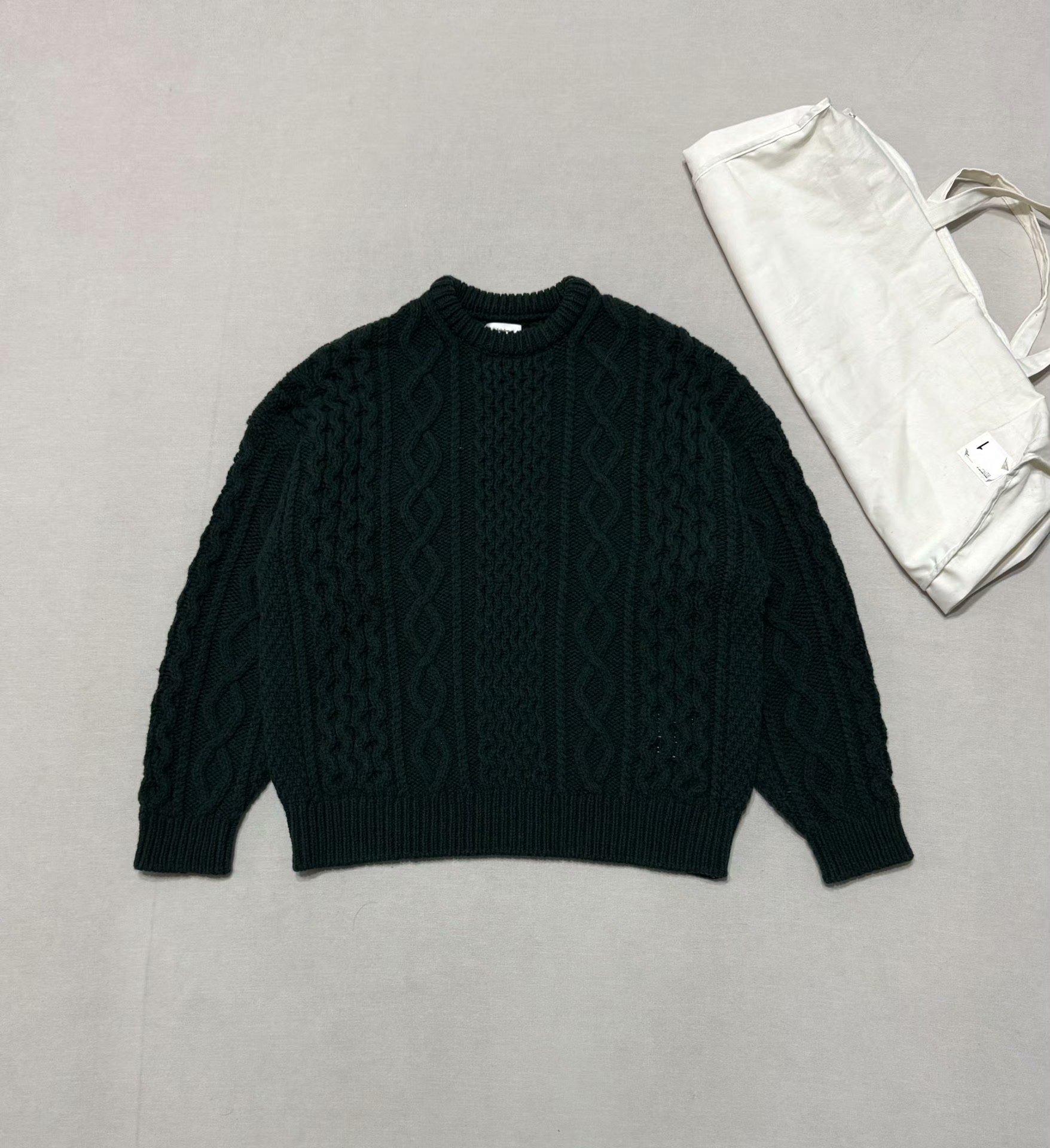 VISVIM 21AW AMPLUS CREW KNIT L/S