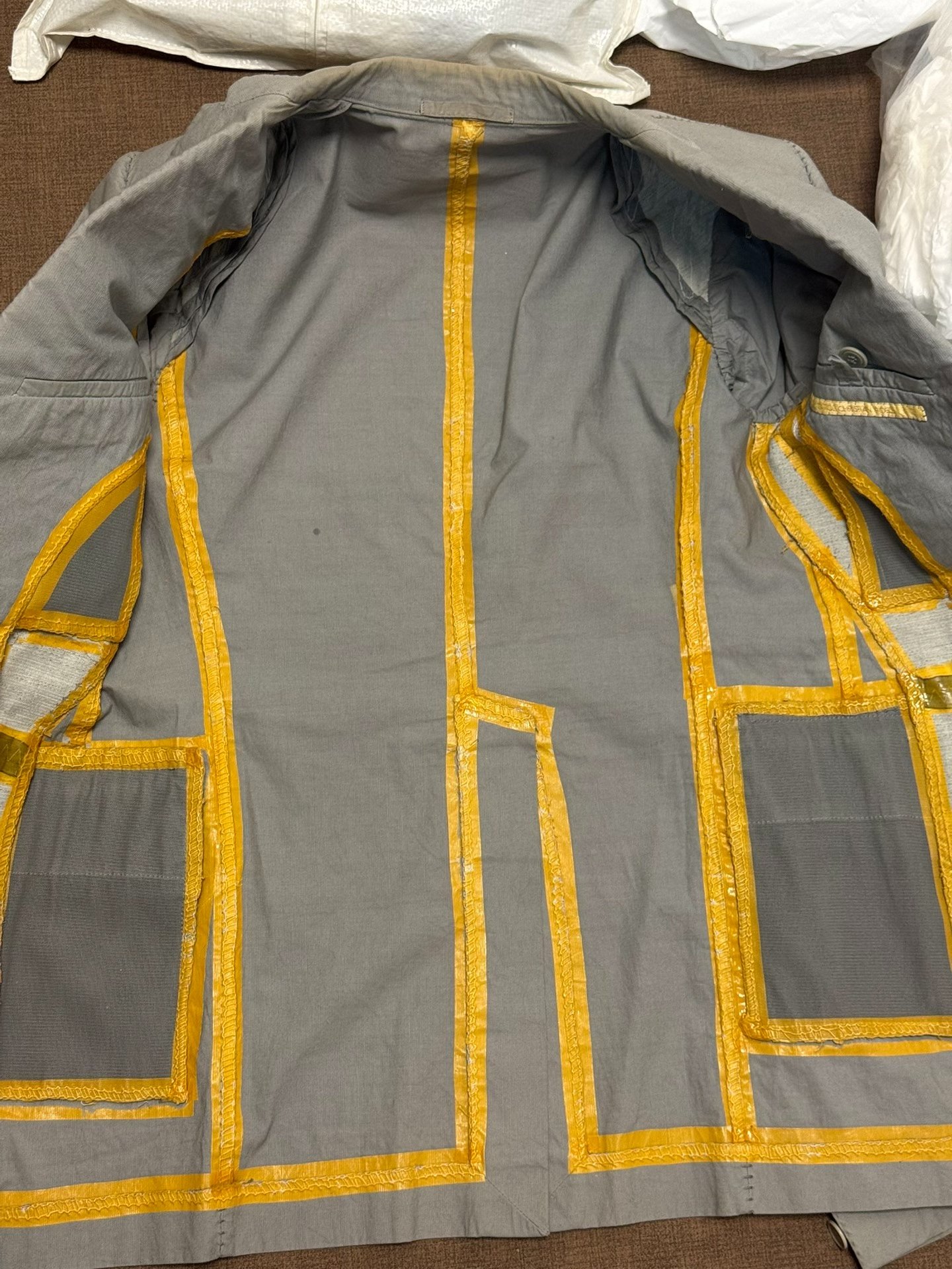Carol Christian Poell 2618od Gray Blazer — back
