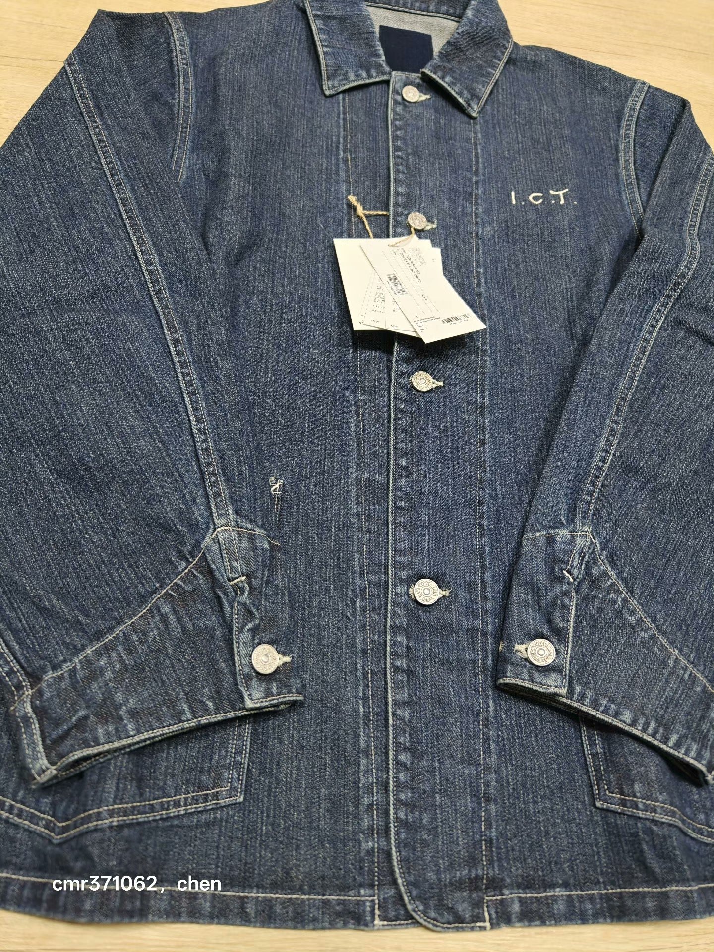 VISVIM 26 ICT SS Coverall Jacket — detail
