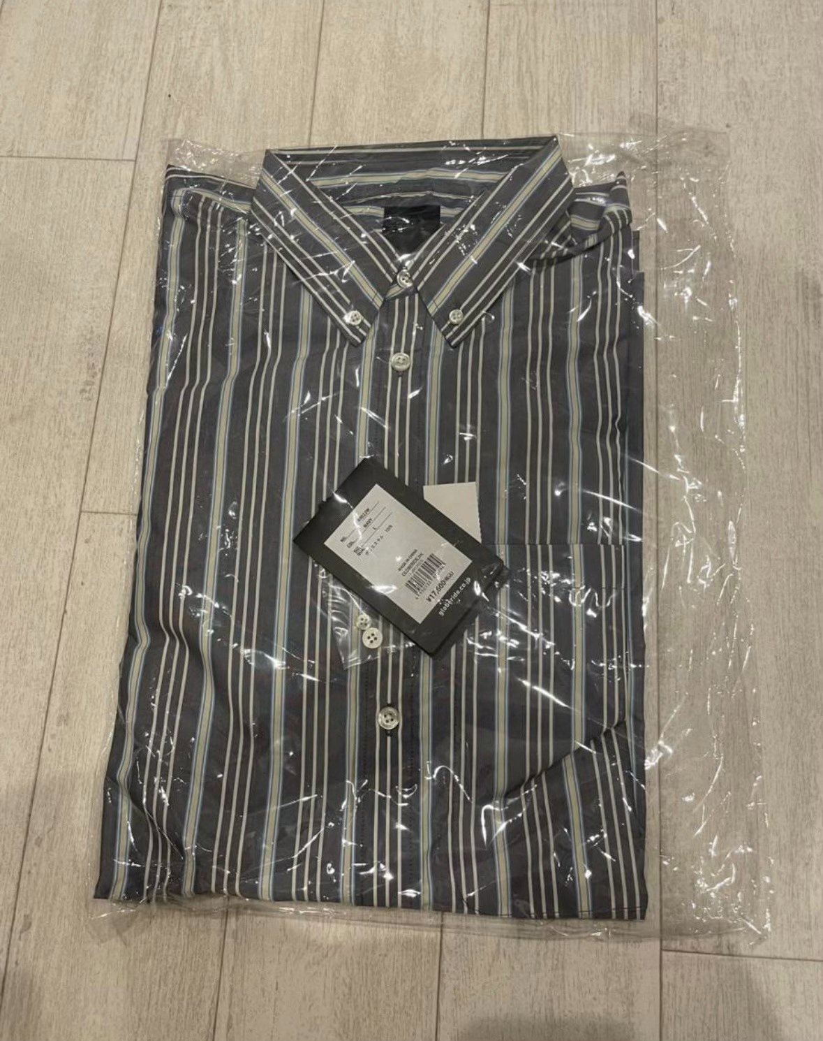 DAIWA PIER39 Tech Stripe Shirt — back