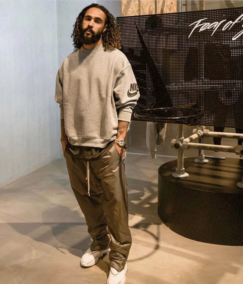 Rick Owens Red Ankle Zip Jerry Pants — detail