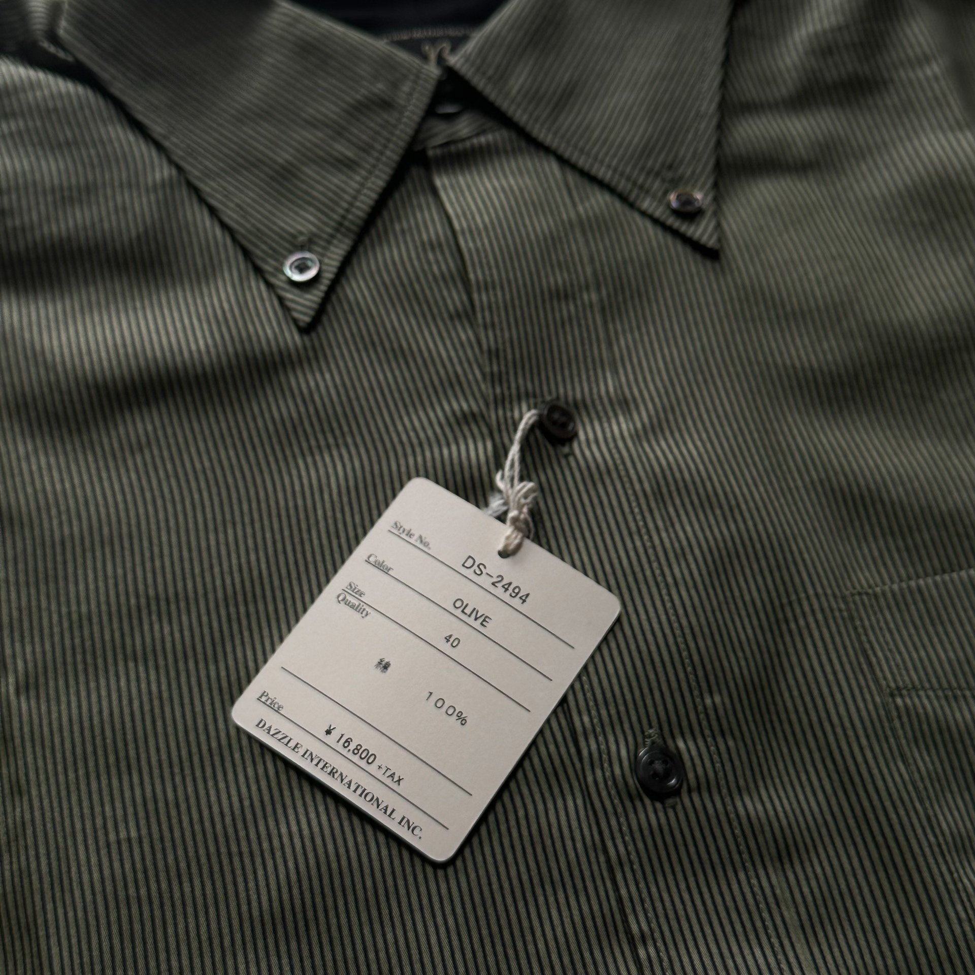 Dry Bones 40s Vintage Long-Sleeve Shirt — back