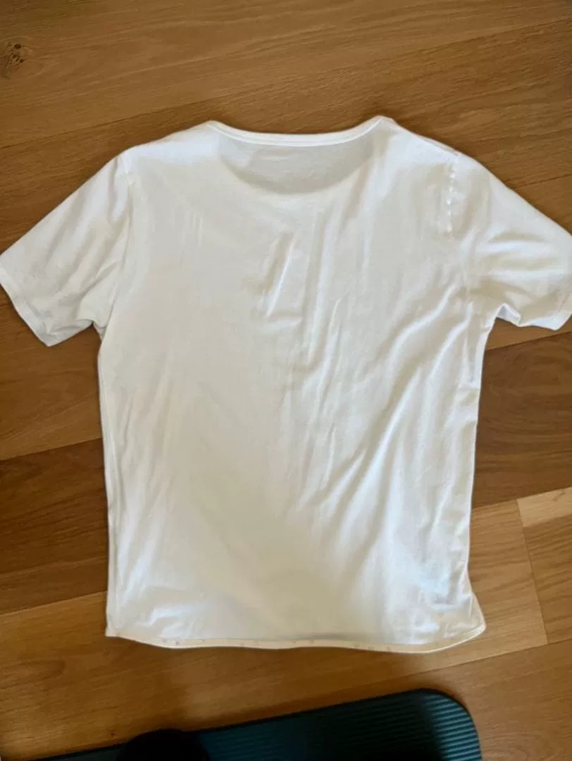 visvim Pre-Owned White Crew Neck T-shirt — front