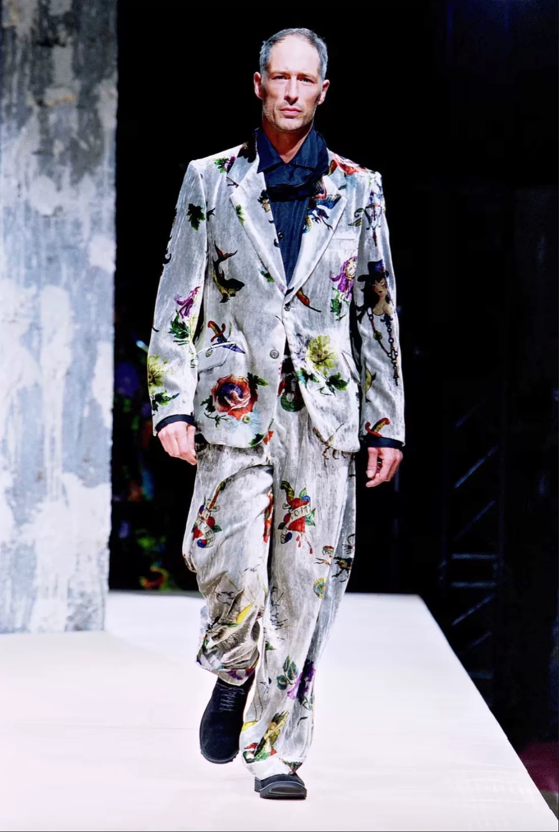 Yohji Yamamoto 03AW Reversible Bomber — front