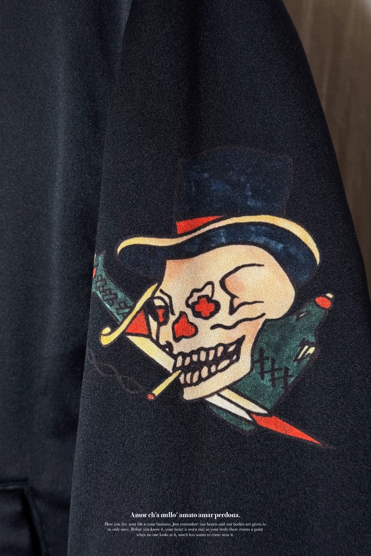 Yohji Yamamoto 03AW Reversible Bomber — back