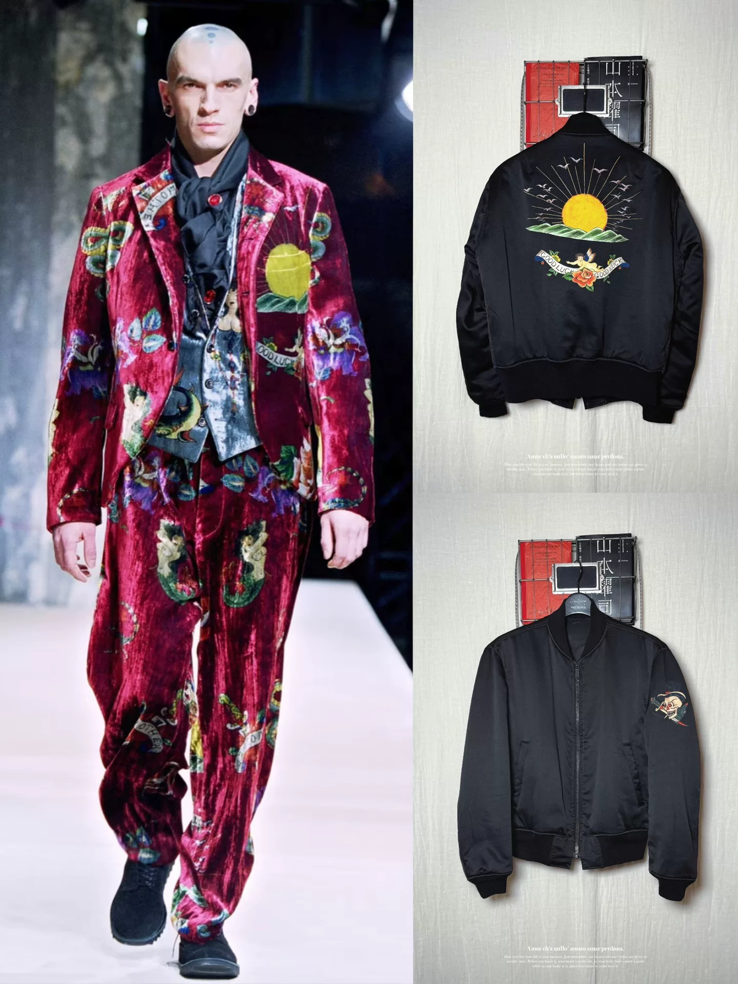 Yohji Yamamoto 03AW Reversible Bomber