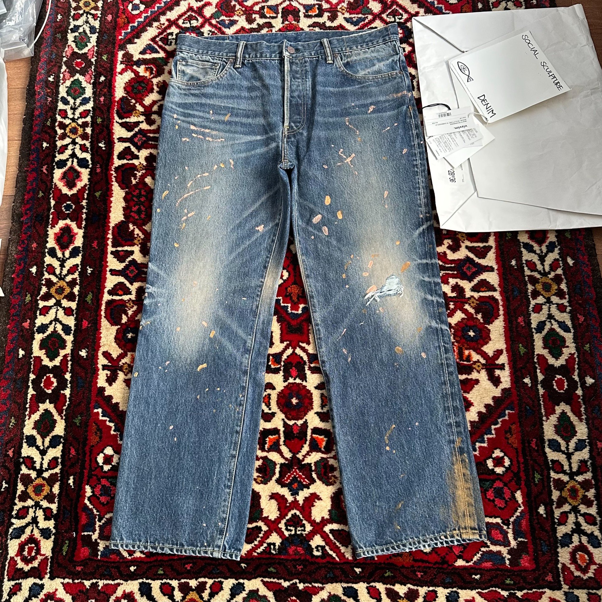 visvim 25SS SOCIAL SCULPTURE Jeans