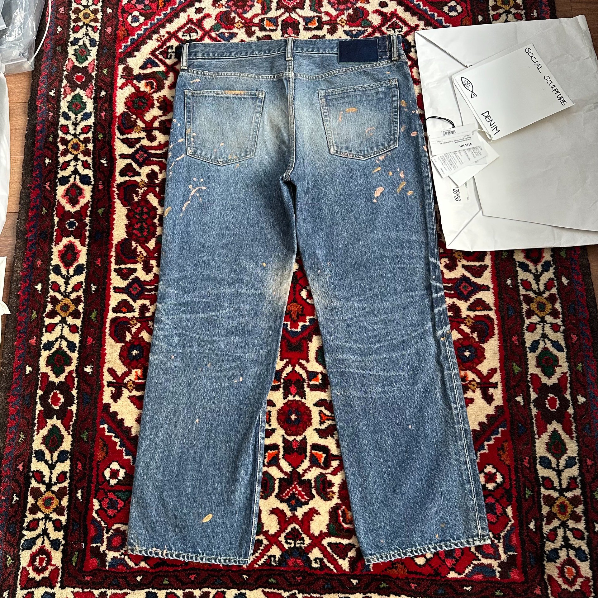 visvim 25SS SOCIAL SCULPTURE Jeans — front