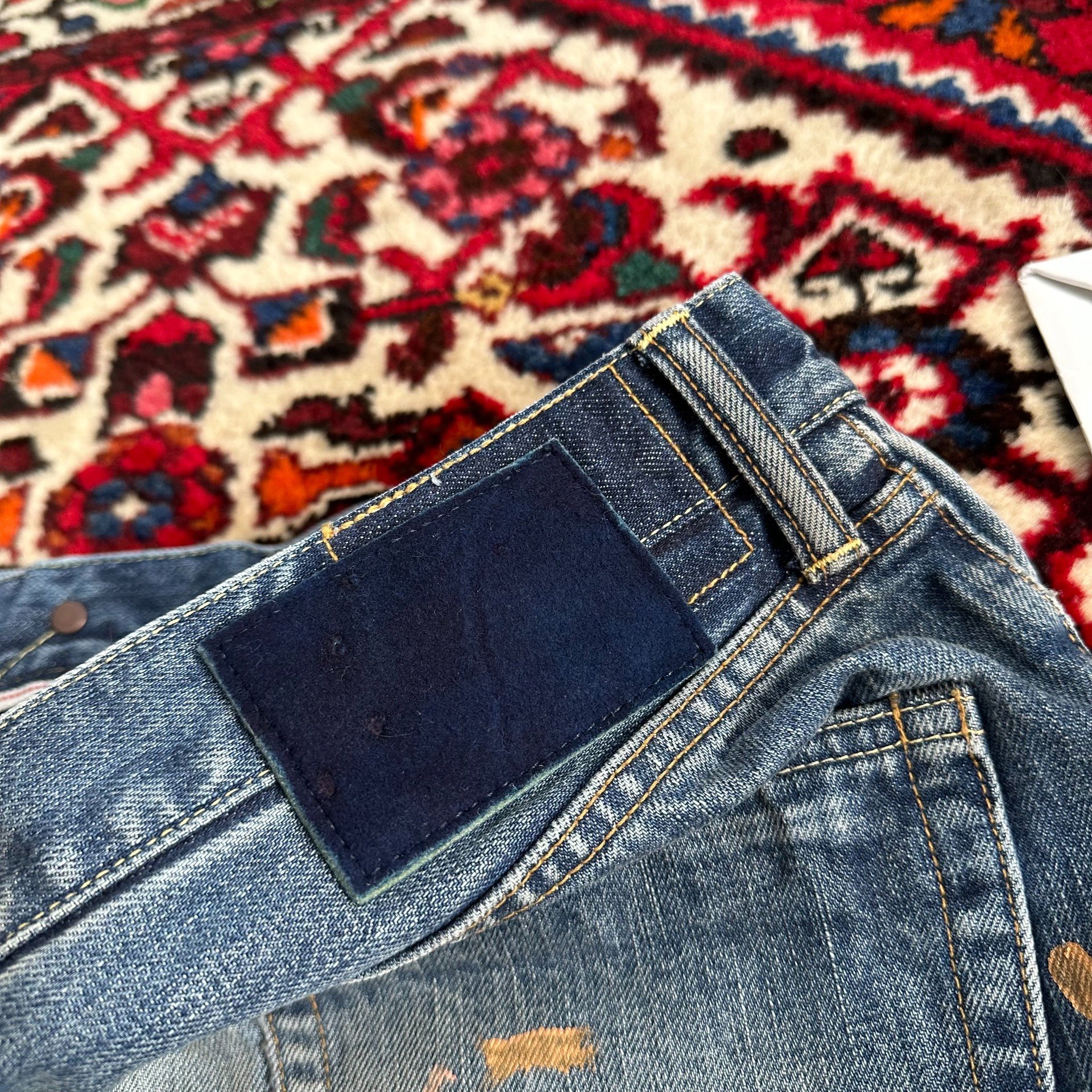 visvim 25SS SOCIAL SCULPTURE Jeans — label