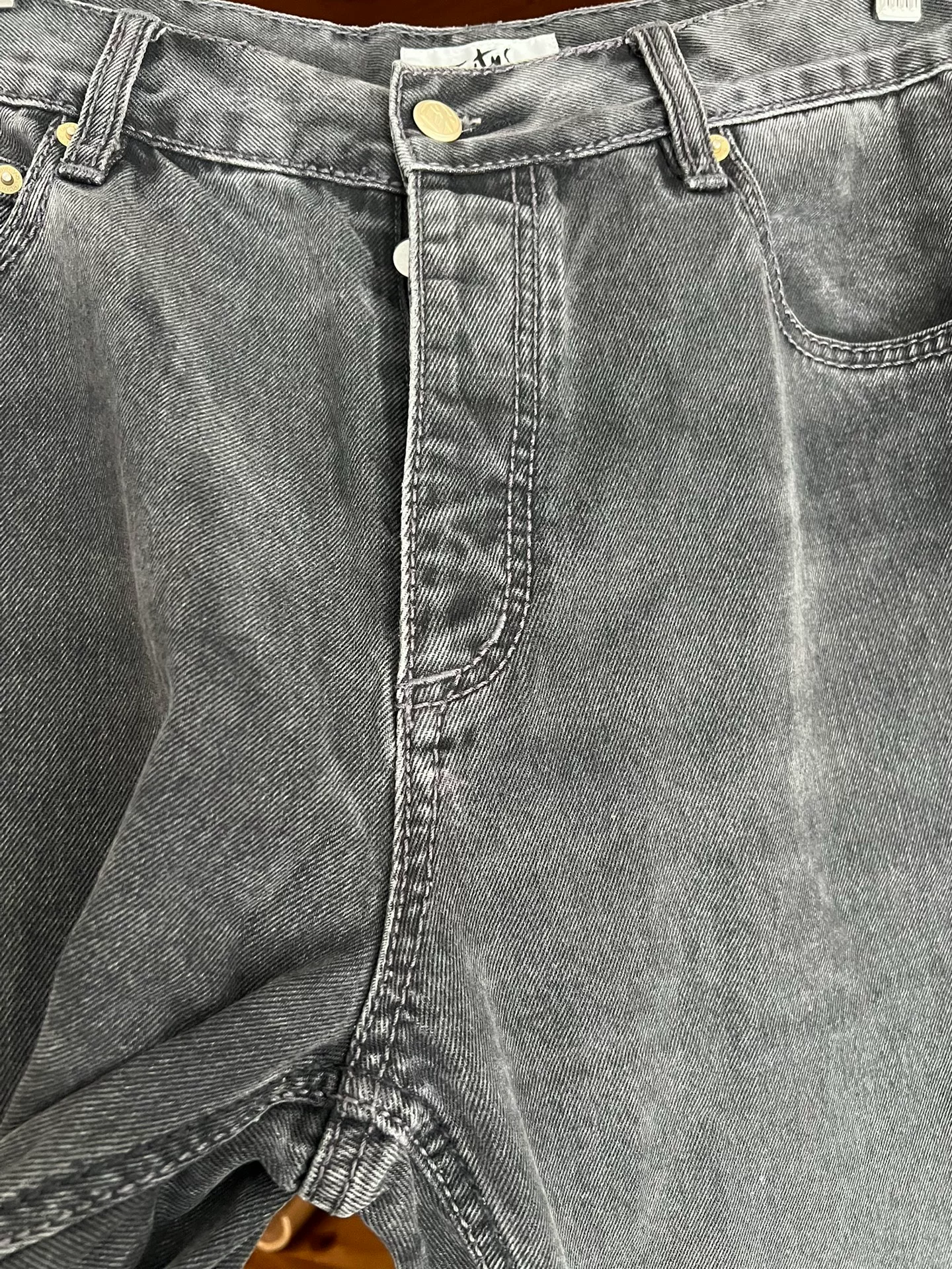 Eytys Benz Washed Loose Jeans — back