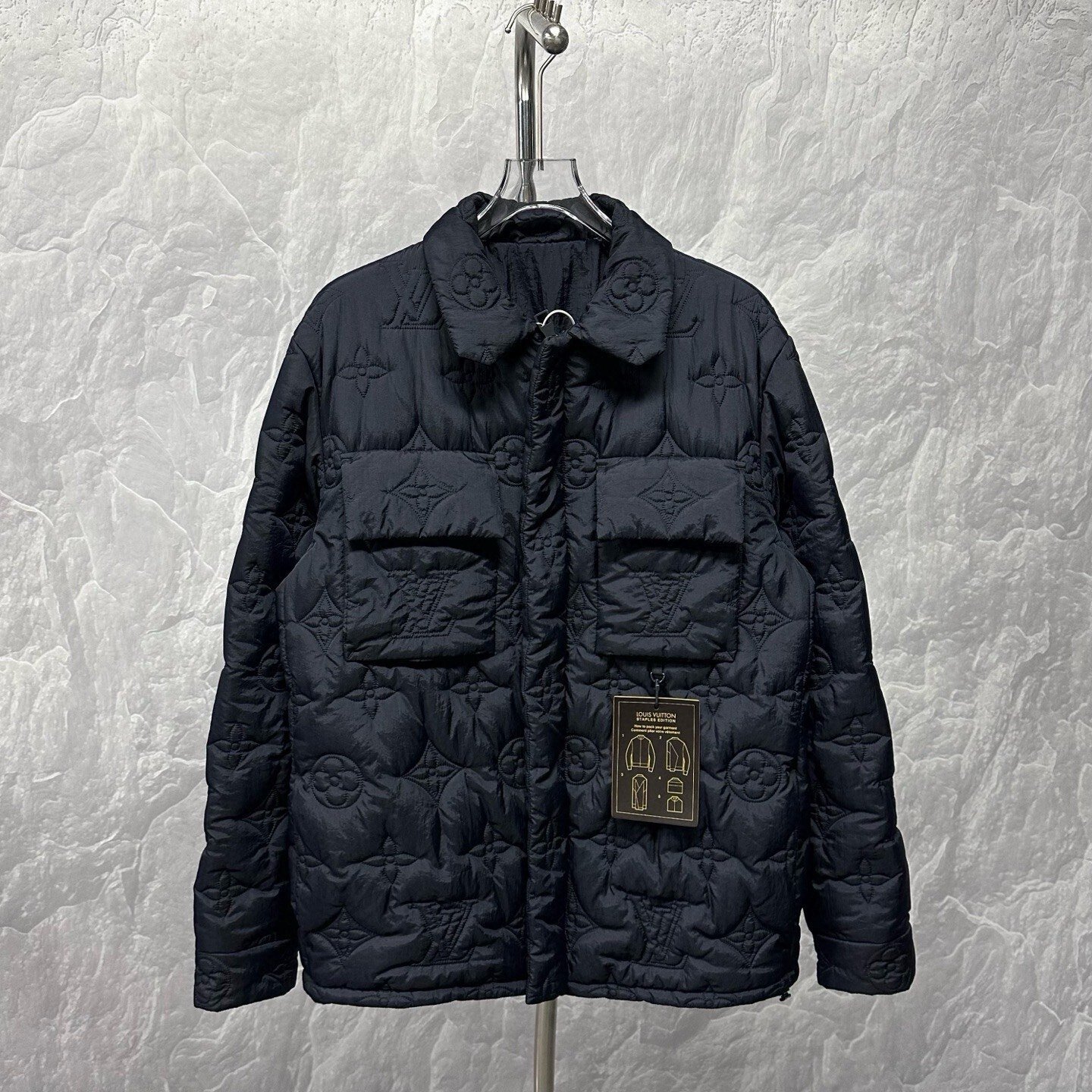Louis Vuitton SS24 Quilted Monogram Padded Jacket