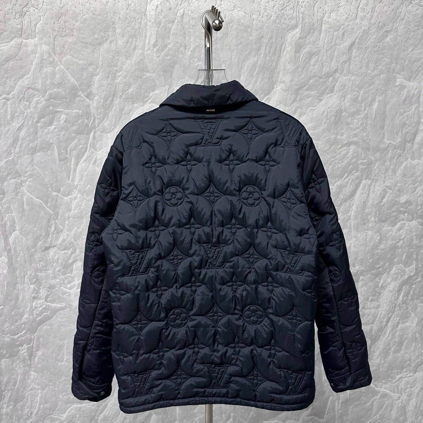 Louis Vuitton SS24 Quilted Monogram Padded Jacket — back