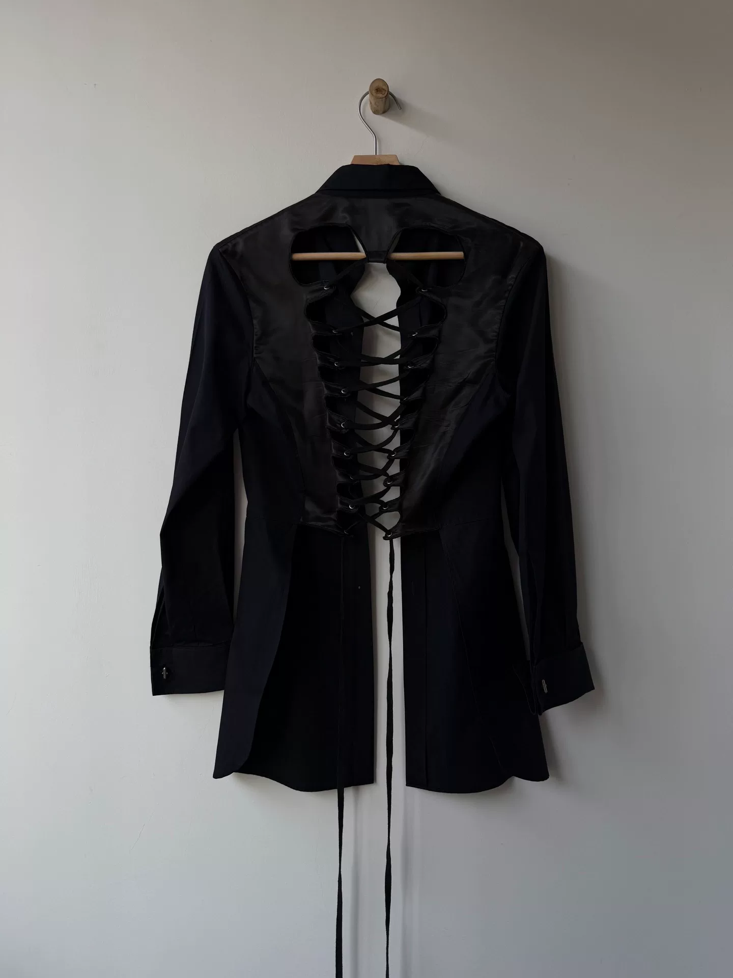 Jean Paul Gaultier Back Cut-Out Lacing Shirt