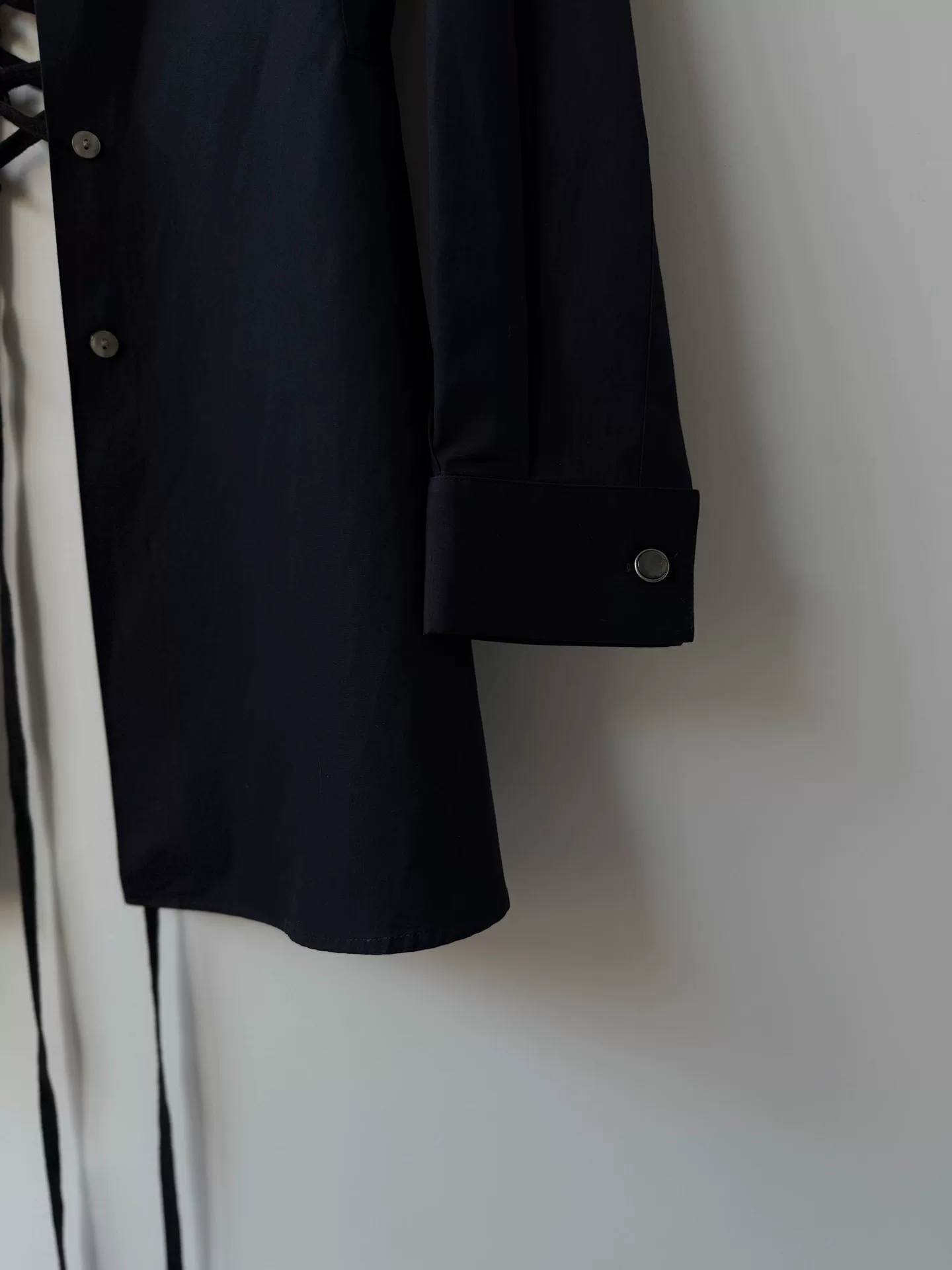 Jean Paul Gaultier Back Cut-Out Lacing Shirt — detail