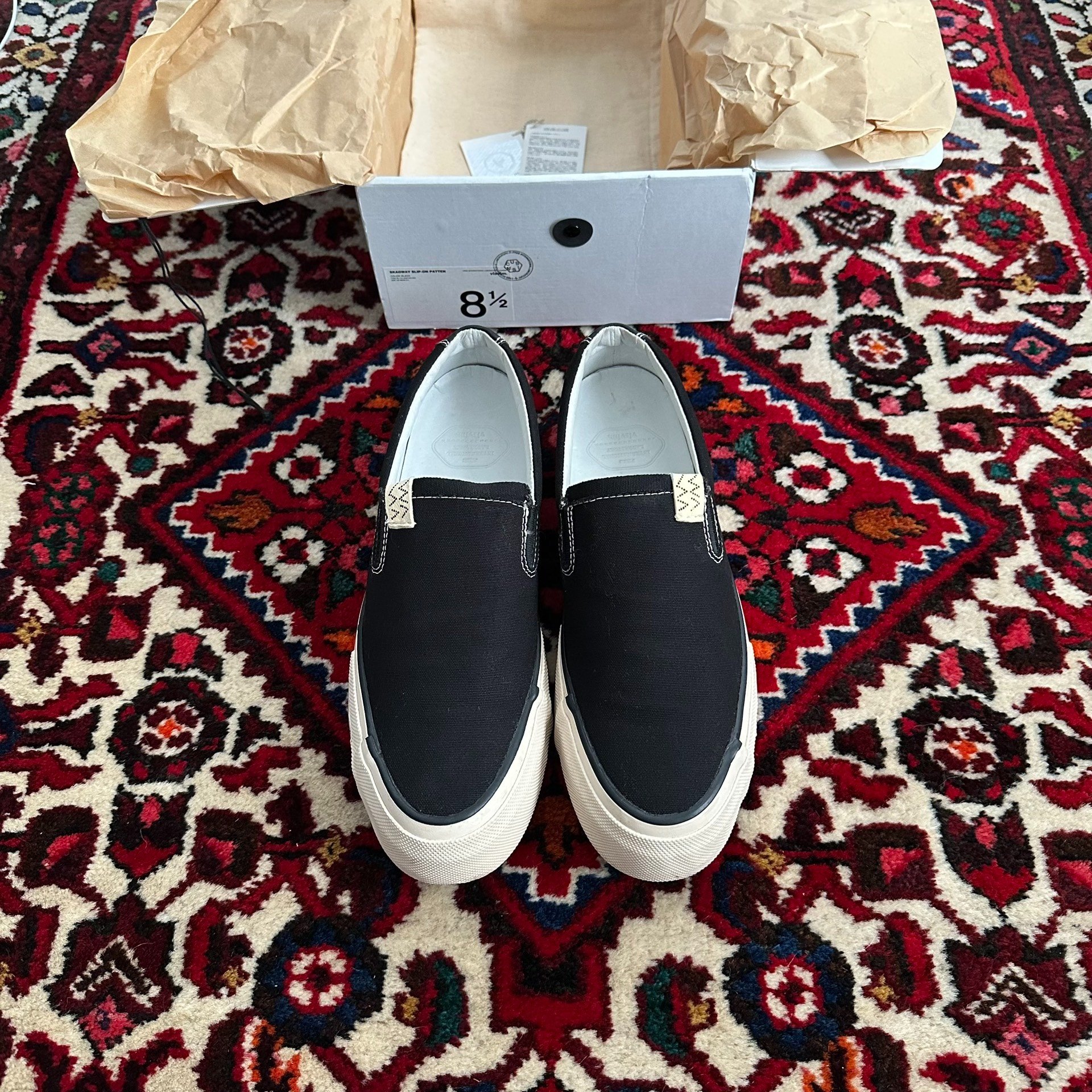 visvim 19AW Skagway Patten Canvas Shoes