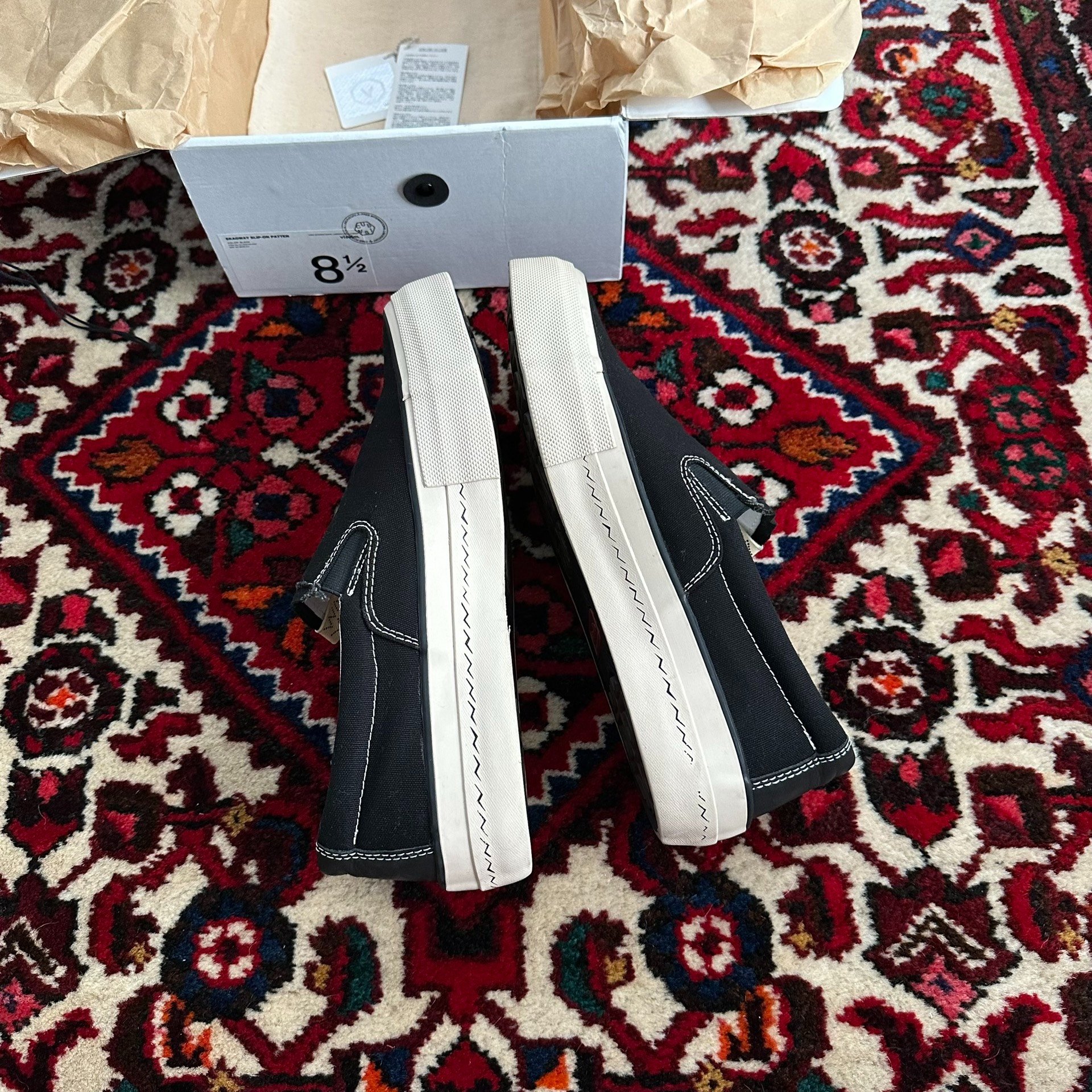 visvim 19AW Skagway Patten Canvas Shoes — front