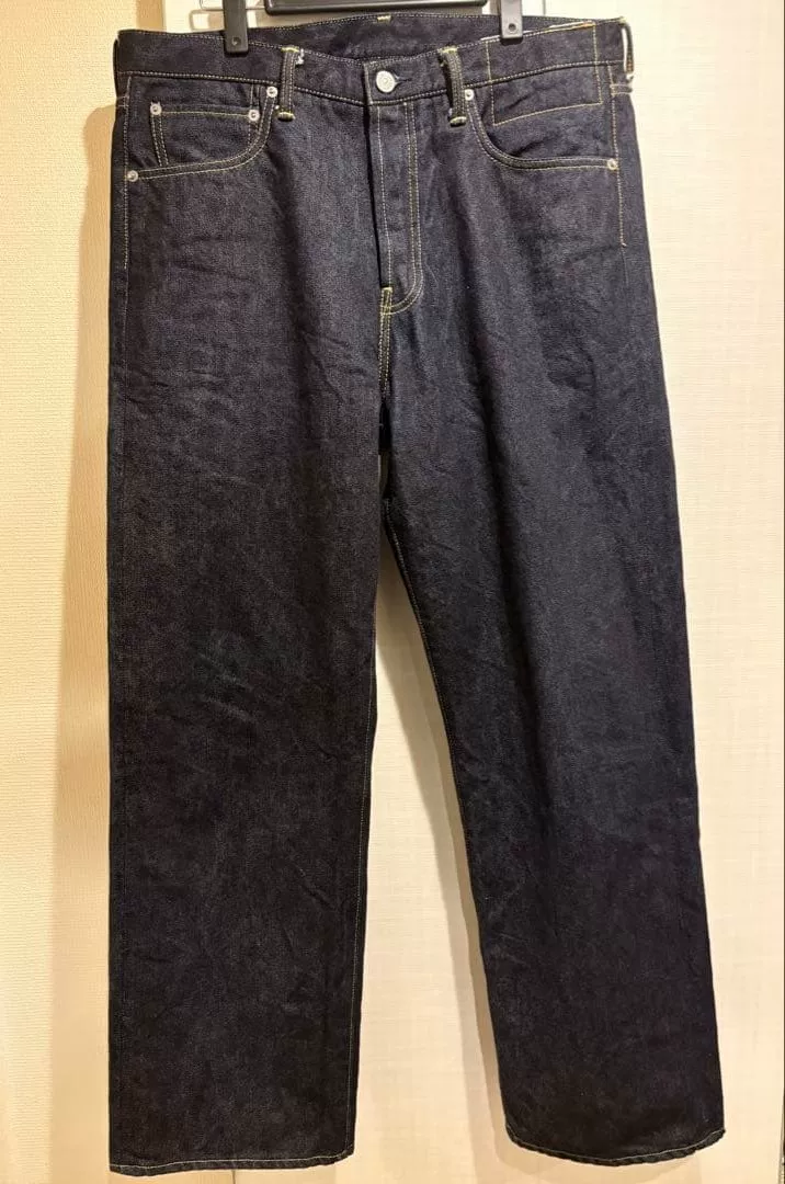 visvim SOCIAL SCULPTURE 01 NARROW UNWASHED