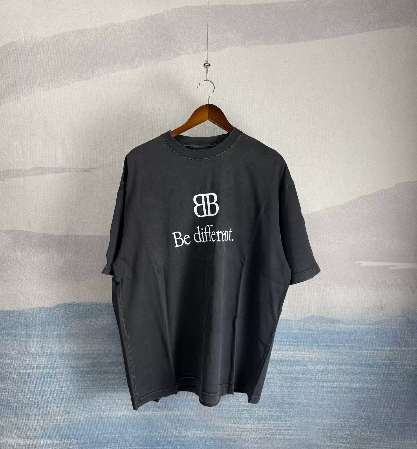 Balenciaga Be Different Short-Sleeve T-Shirt