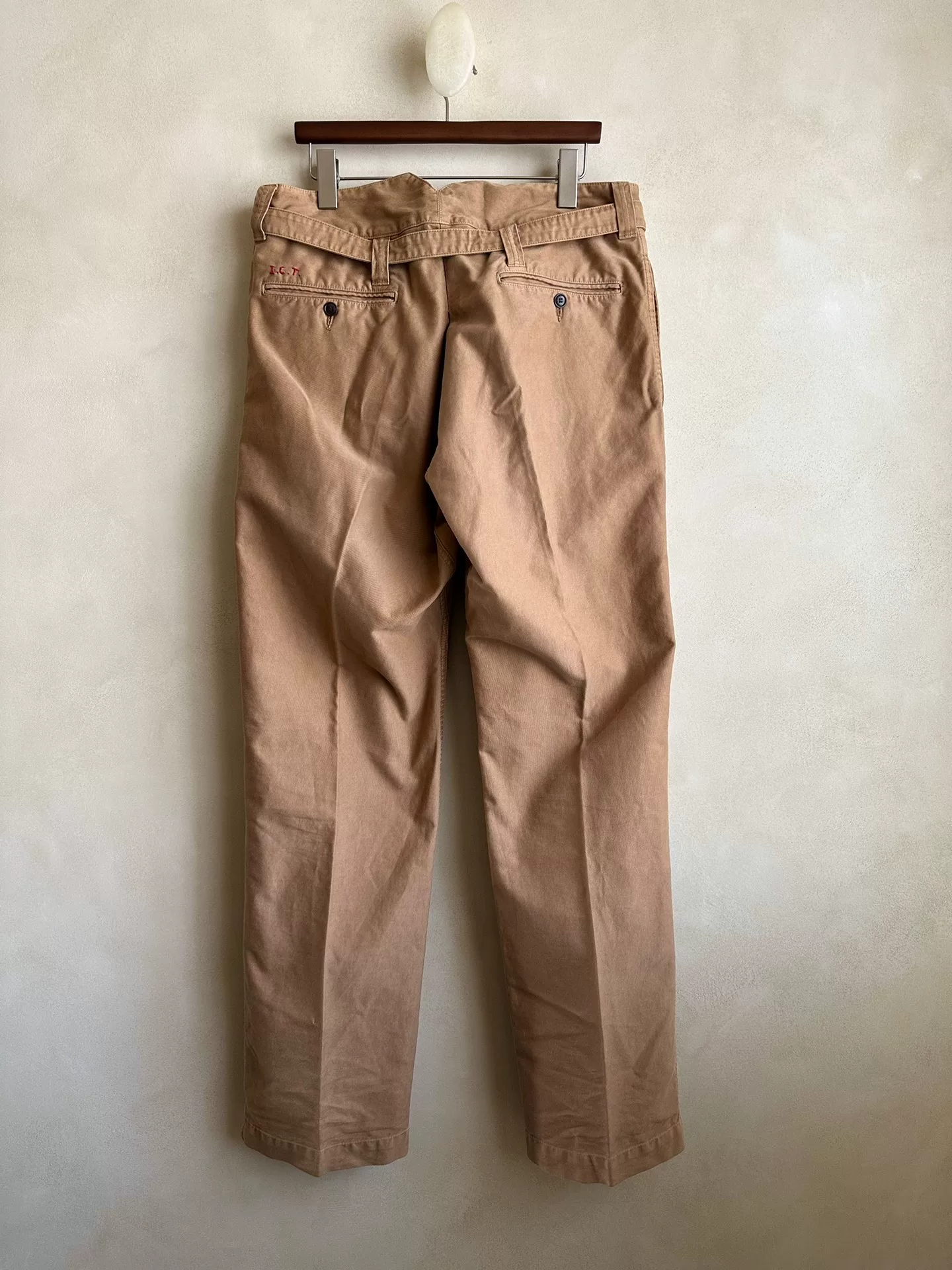 visvim 17ss ict hakama — front