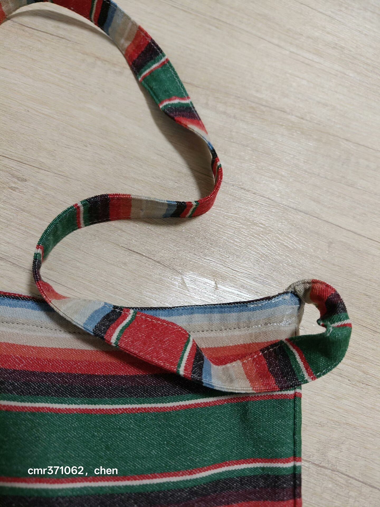 VISVIM 18SS MUSETTE N.D.CHIMAYO Limited Rainbow Bag — detail