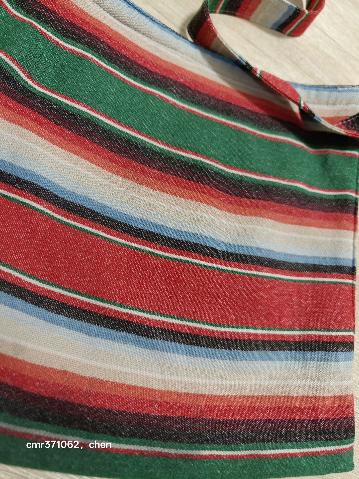 VISVIM 18SS MUSETTE N.D.CHIMAYO Limited Rainbow Bag — back