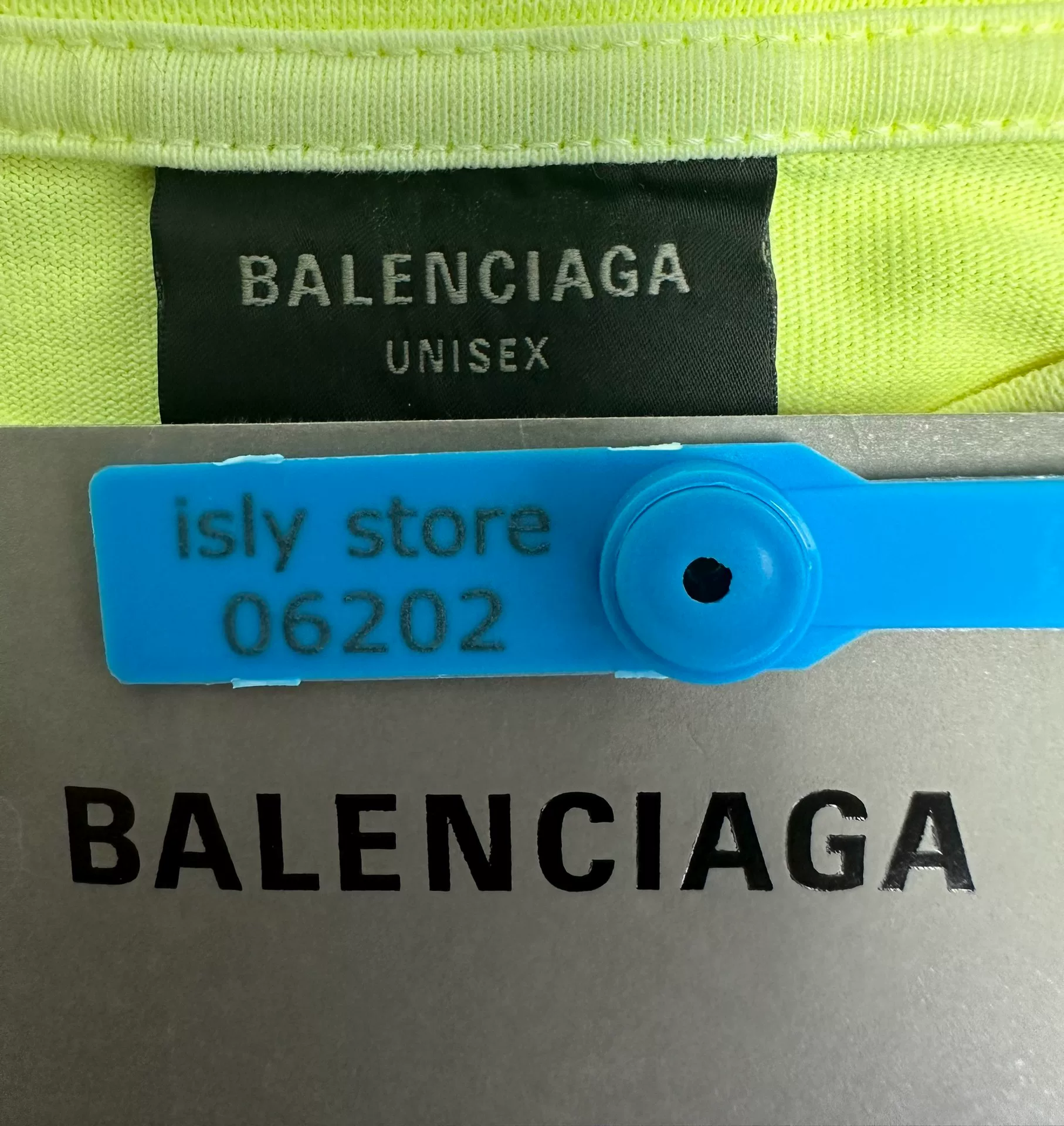 Balenciaga Large Letter Print Crewneck T-shirt — back