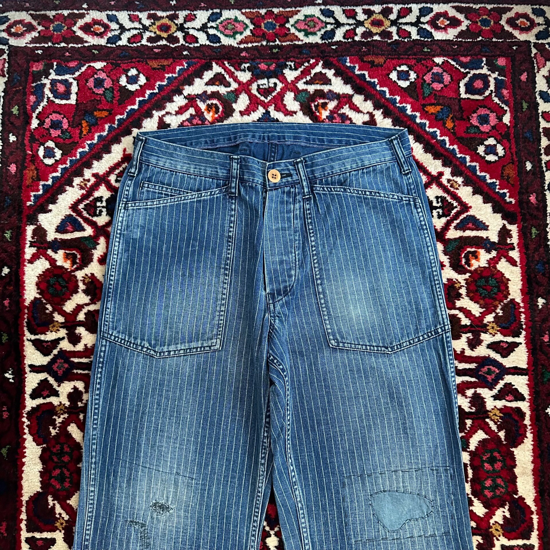 VISVIM 15SS Carpenter Prime DMGD Wabash — detail
