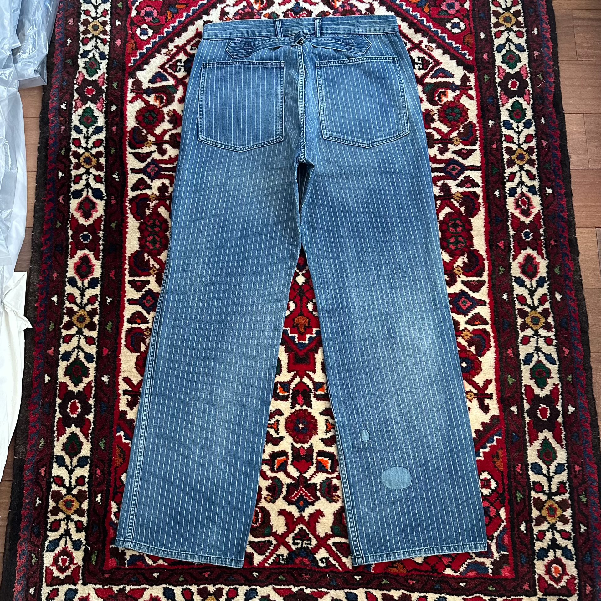 VISVIM 15SS Carpenter Prime DMGD Wabash — front