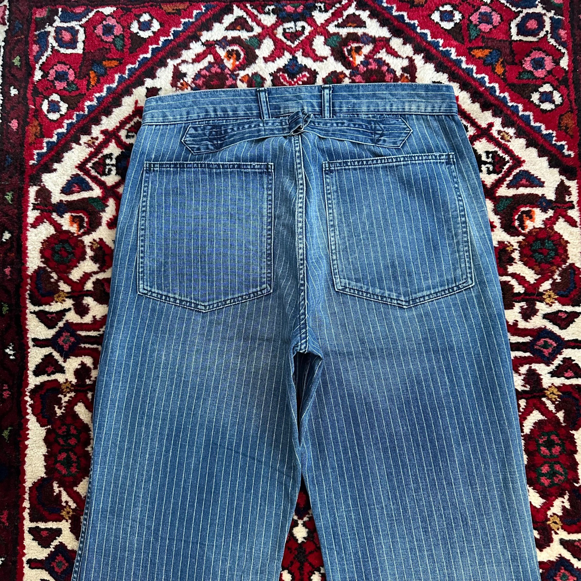 VISVIM 15SS Carpenter Prime DMGD Wabash — back