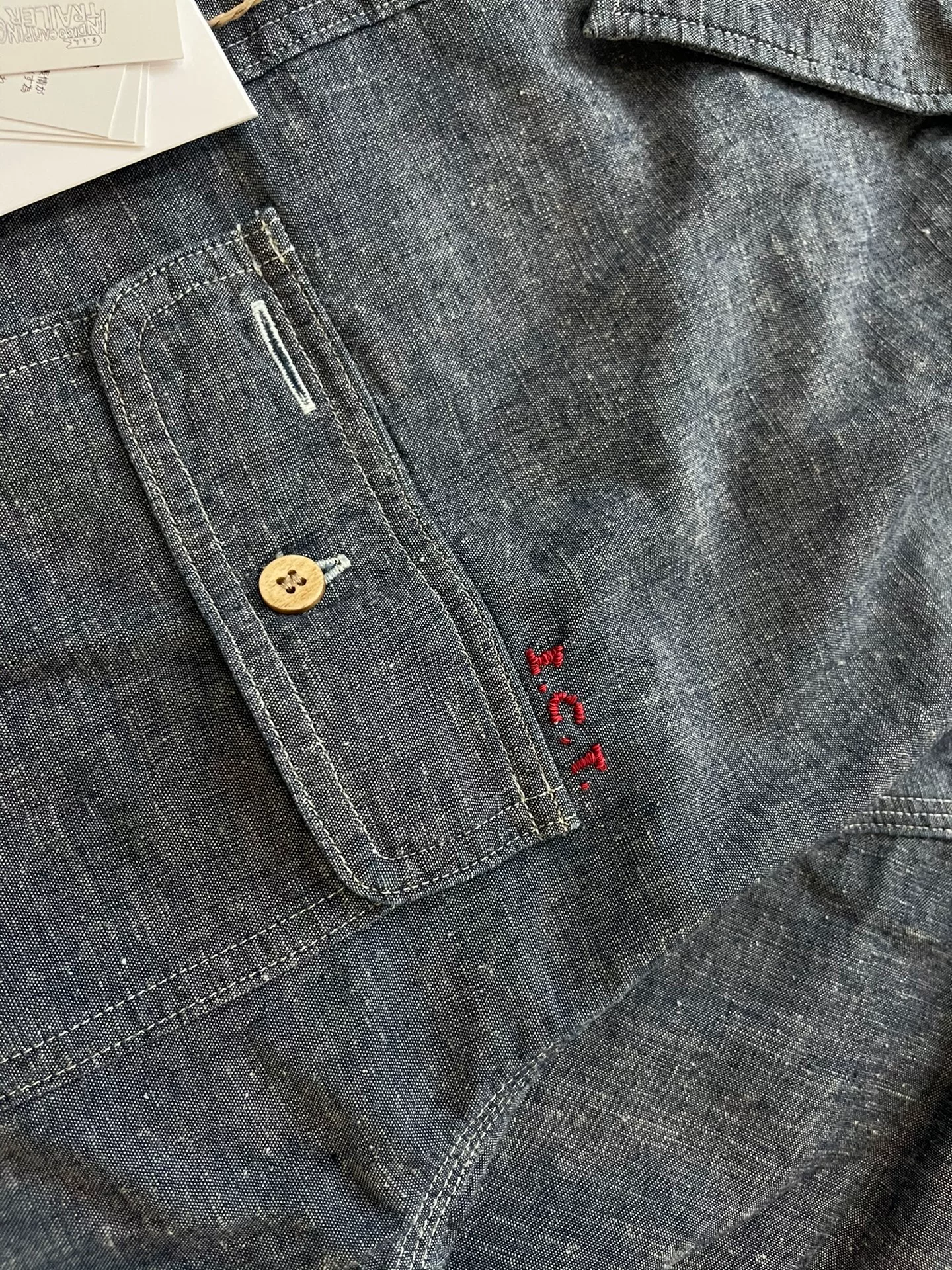 Visvim 24SS ICT Langer Chambray L/S — back