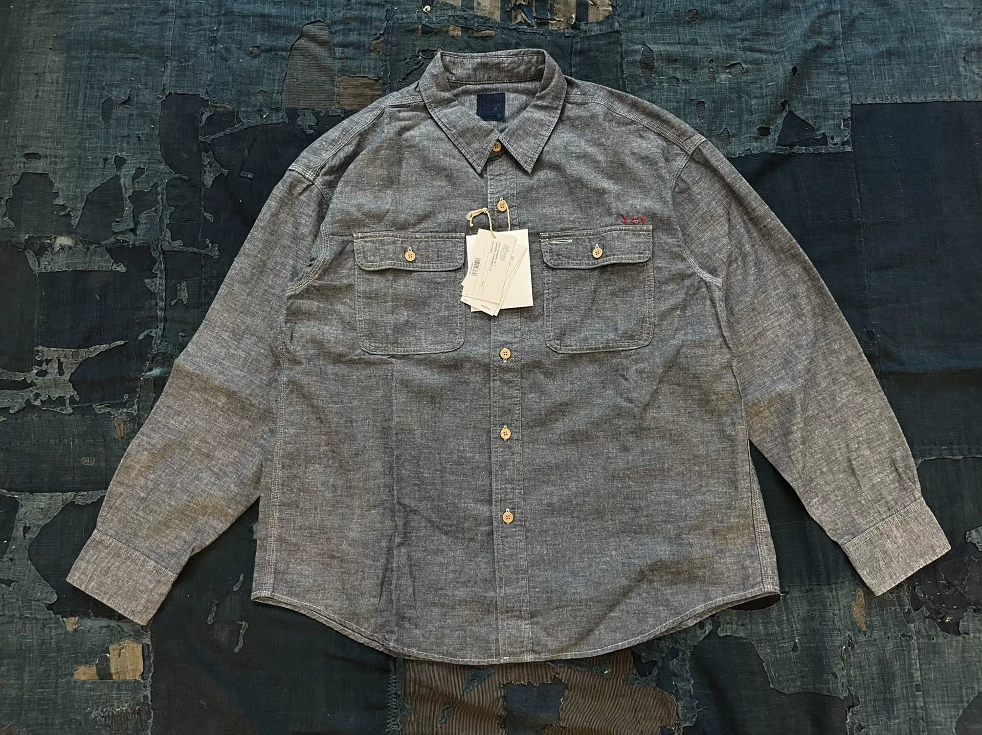 Visvim 24SS ICT Langer Chambray L/S