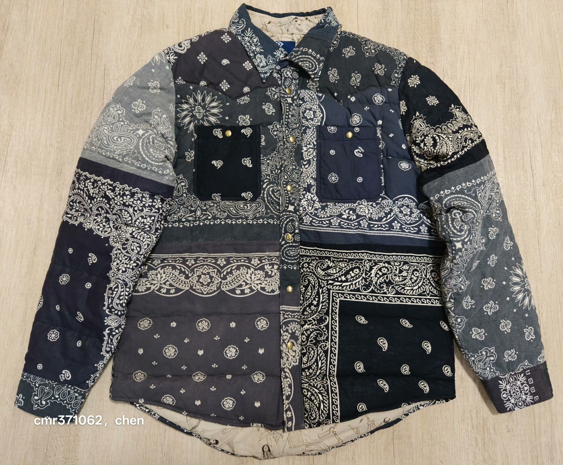 visvim 19 ict kerchief down jkt