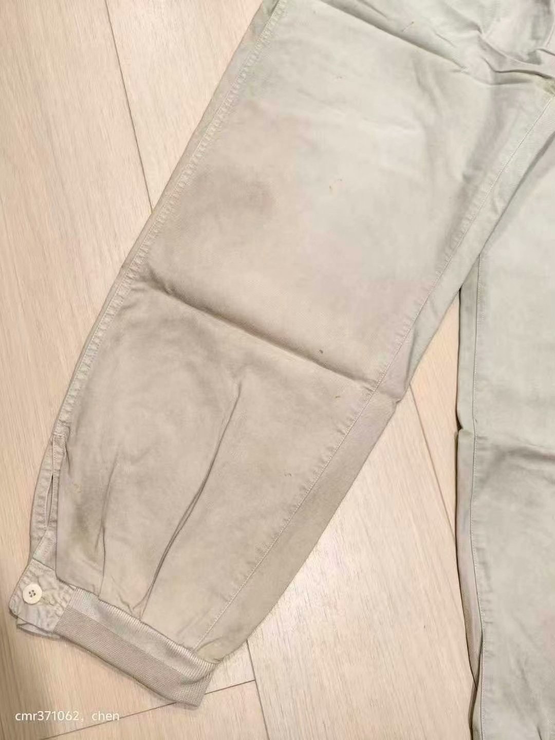 visvim 24SS Carrol Chino Pants DMGD — detail