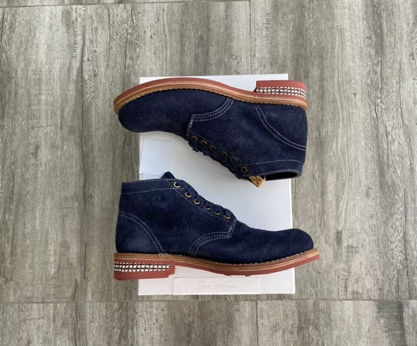 Visvim Brigadier Folk Boot — label