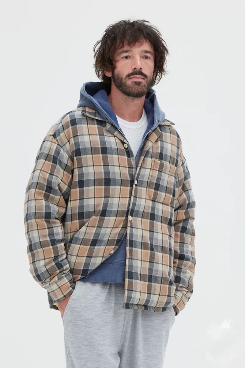 VISVIM 25SS KEESEY CHECK DOWN JKT — detail