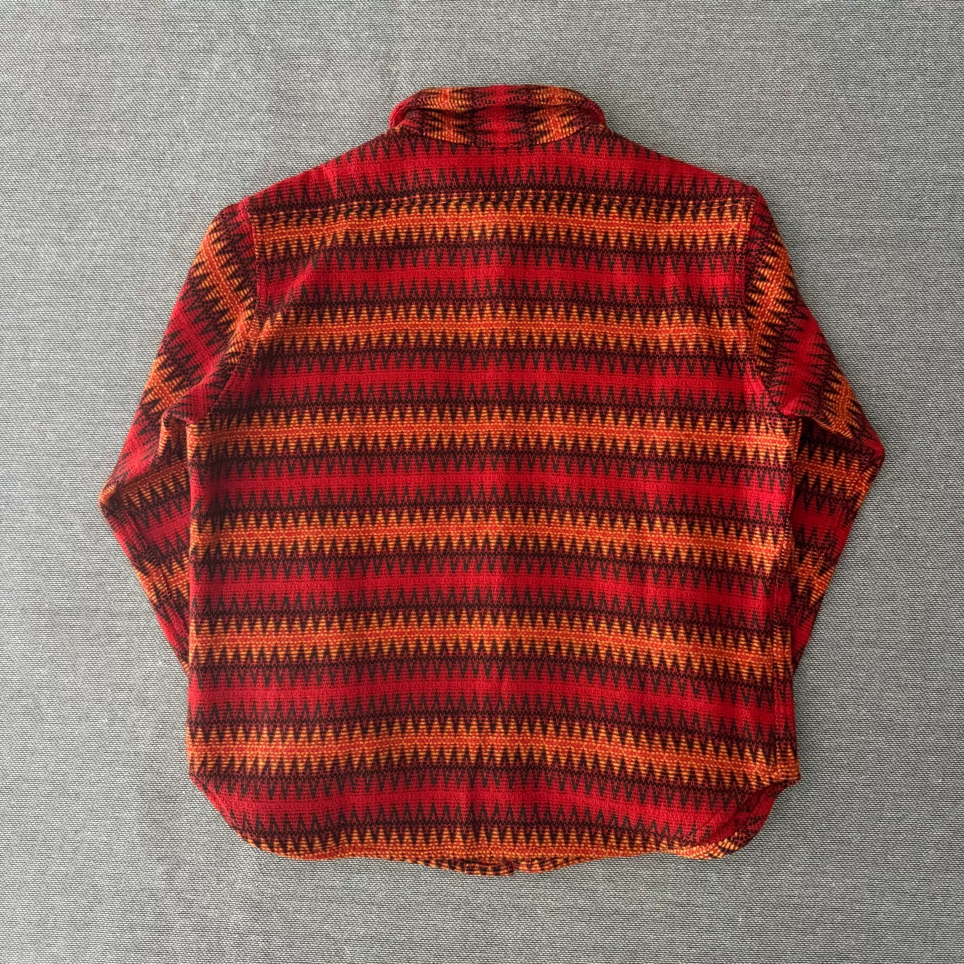 Tenderloin K7 Ethnic Wool Shirt — front