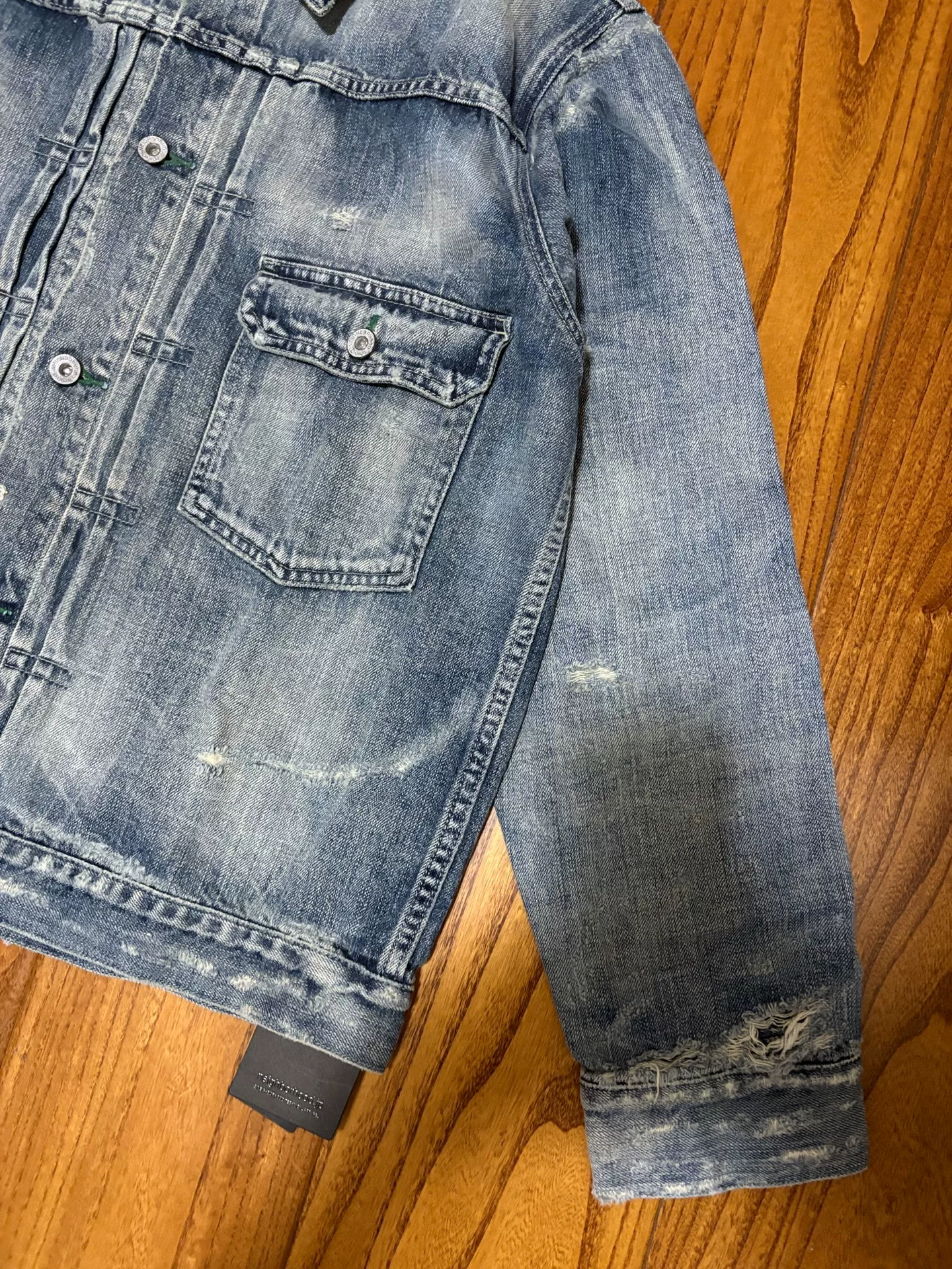 NEIGHBORHOOD SAVAGE STOCKMAN Denim Jacket — detail
