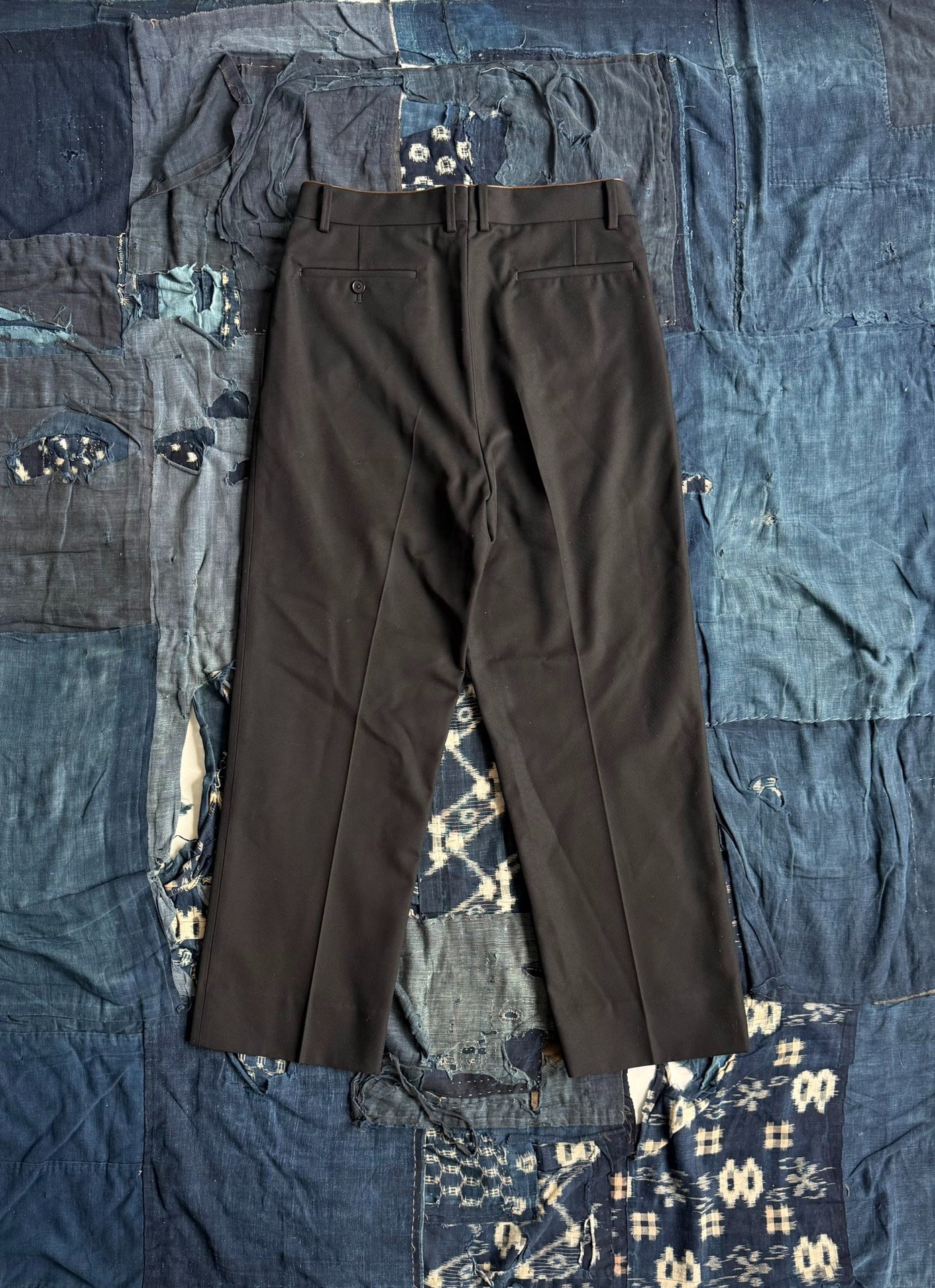 A.PRESSE 24AW Wool Kersey Trousers — front