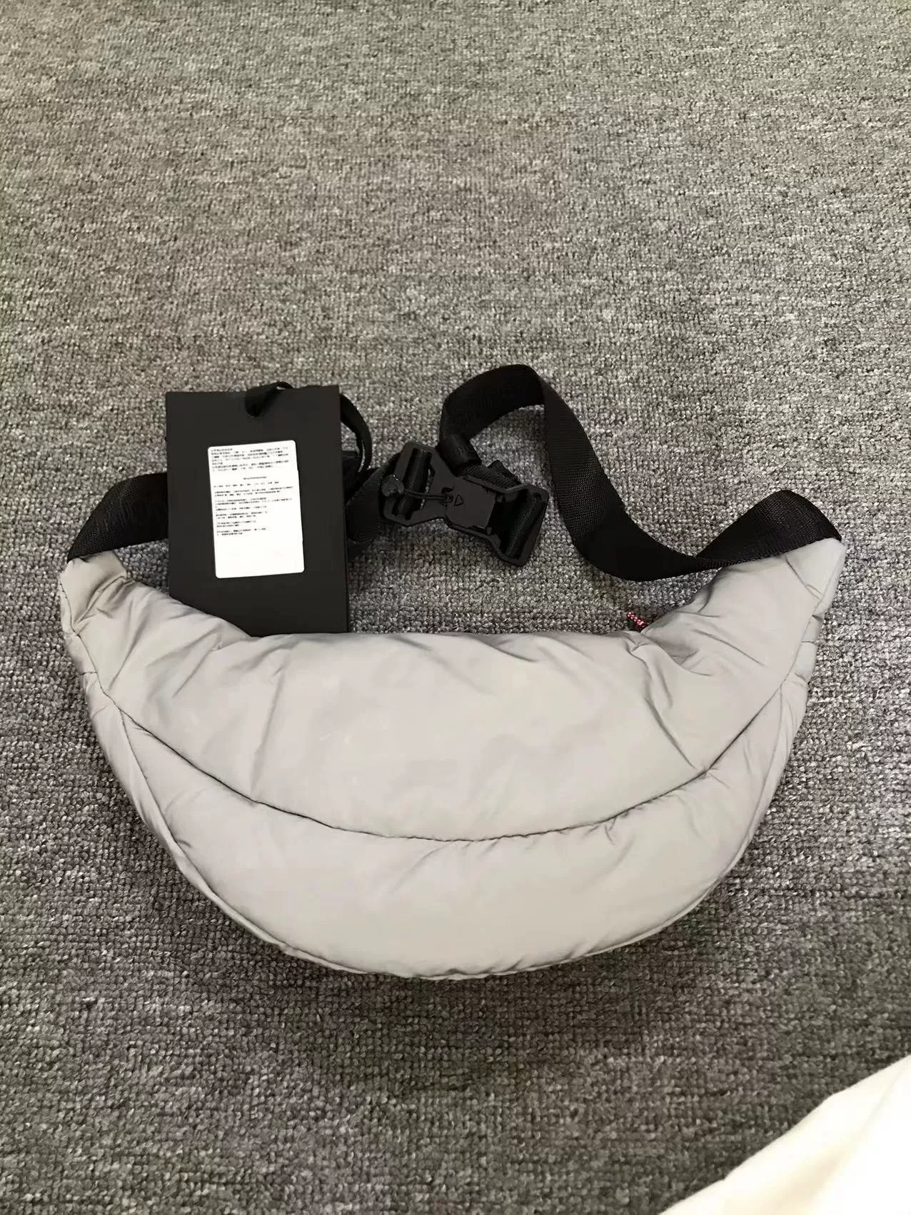 Moncler and Wander Reflective Fanny Pack — detail