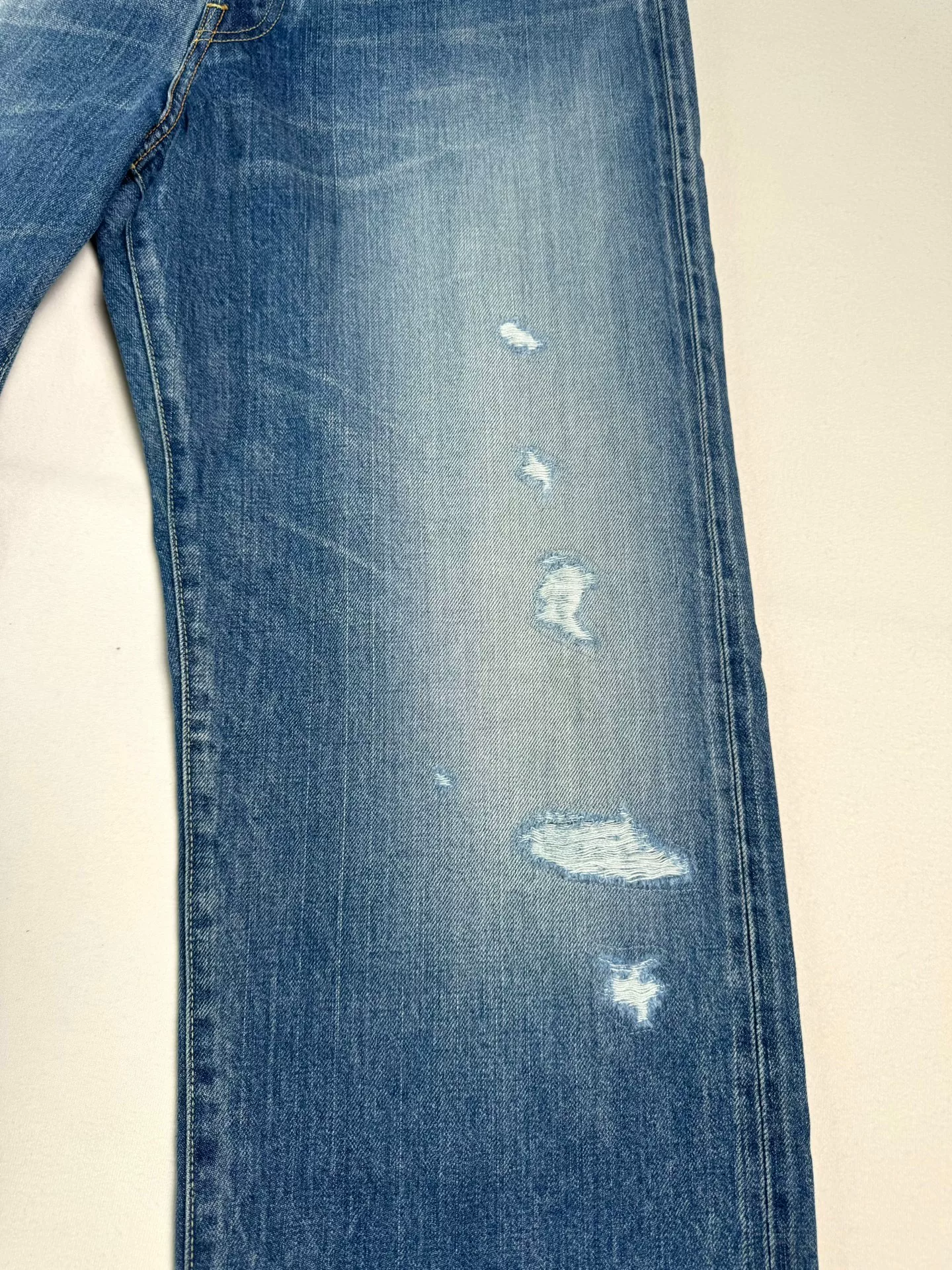 VISVIM 25aw Social Sculpture Wide Jeans — back