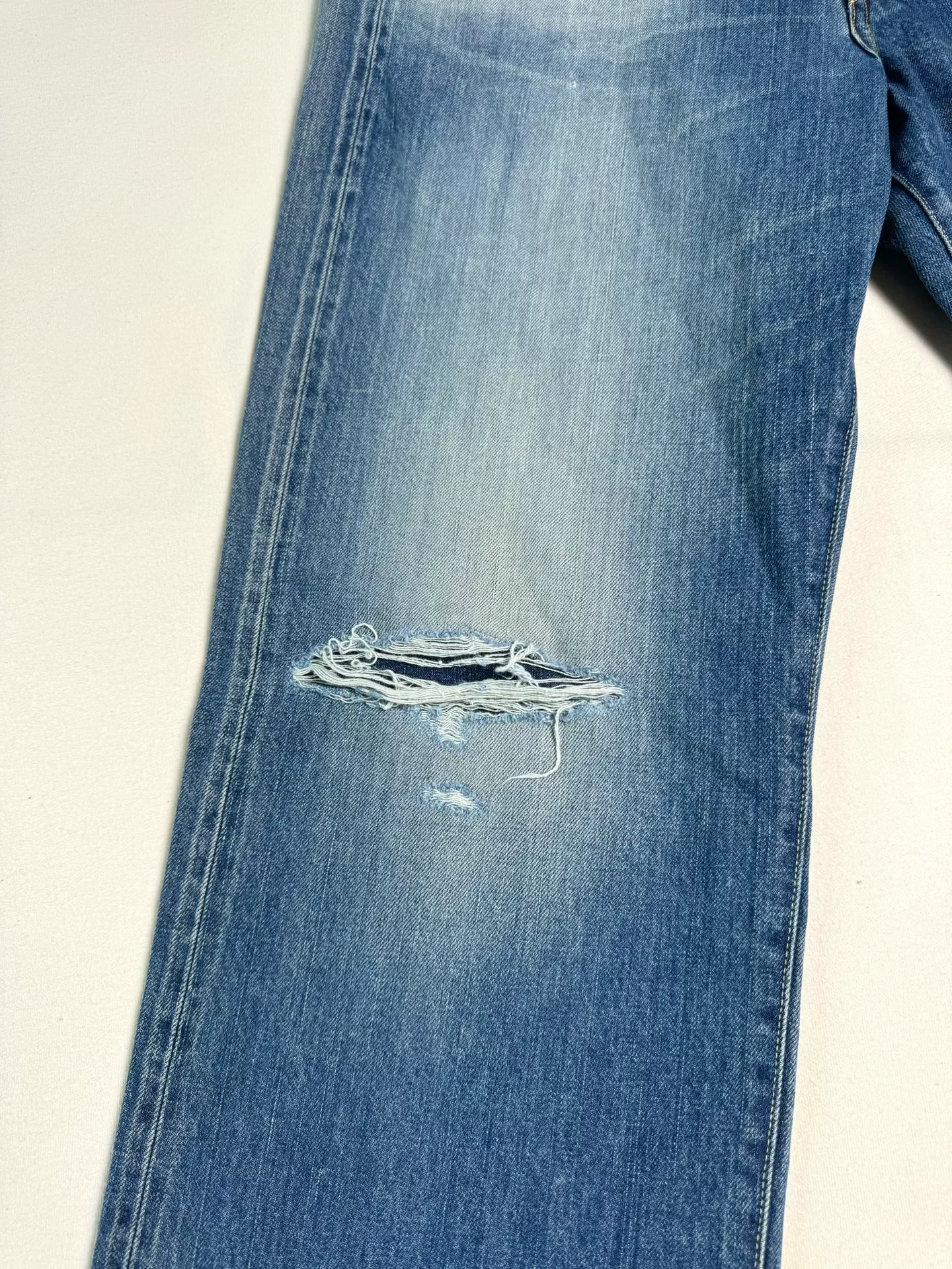 VISVIM 25aw Social Sculpture Wide Jeans — detail