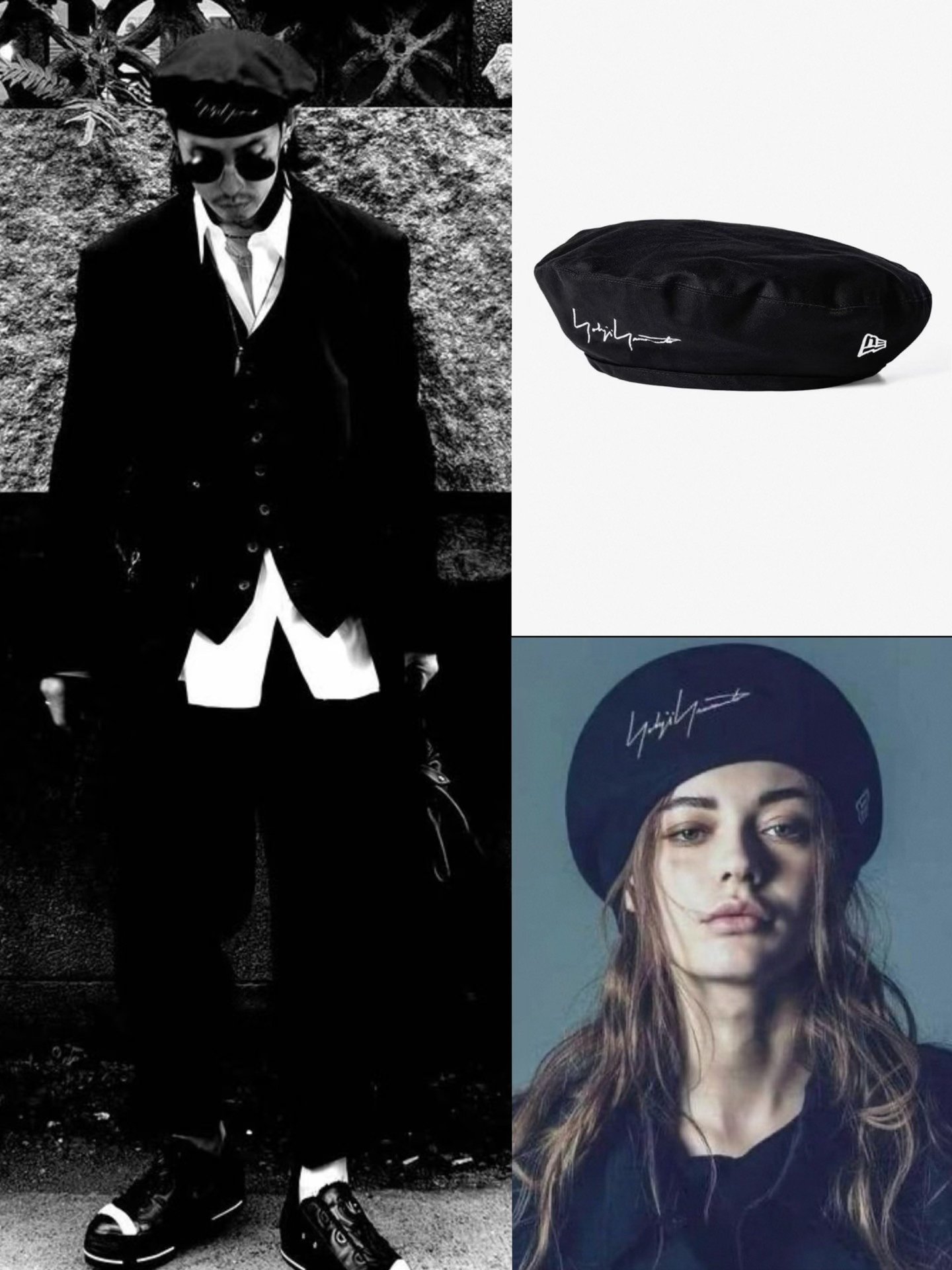 Yohji Yamamoto x NewEra 23AW Beret