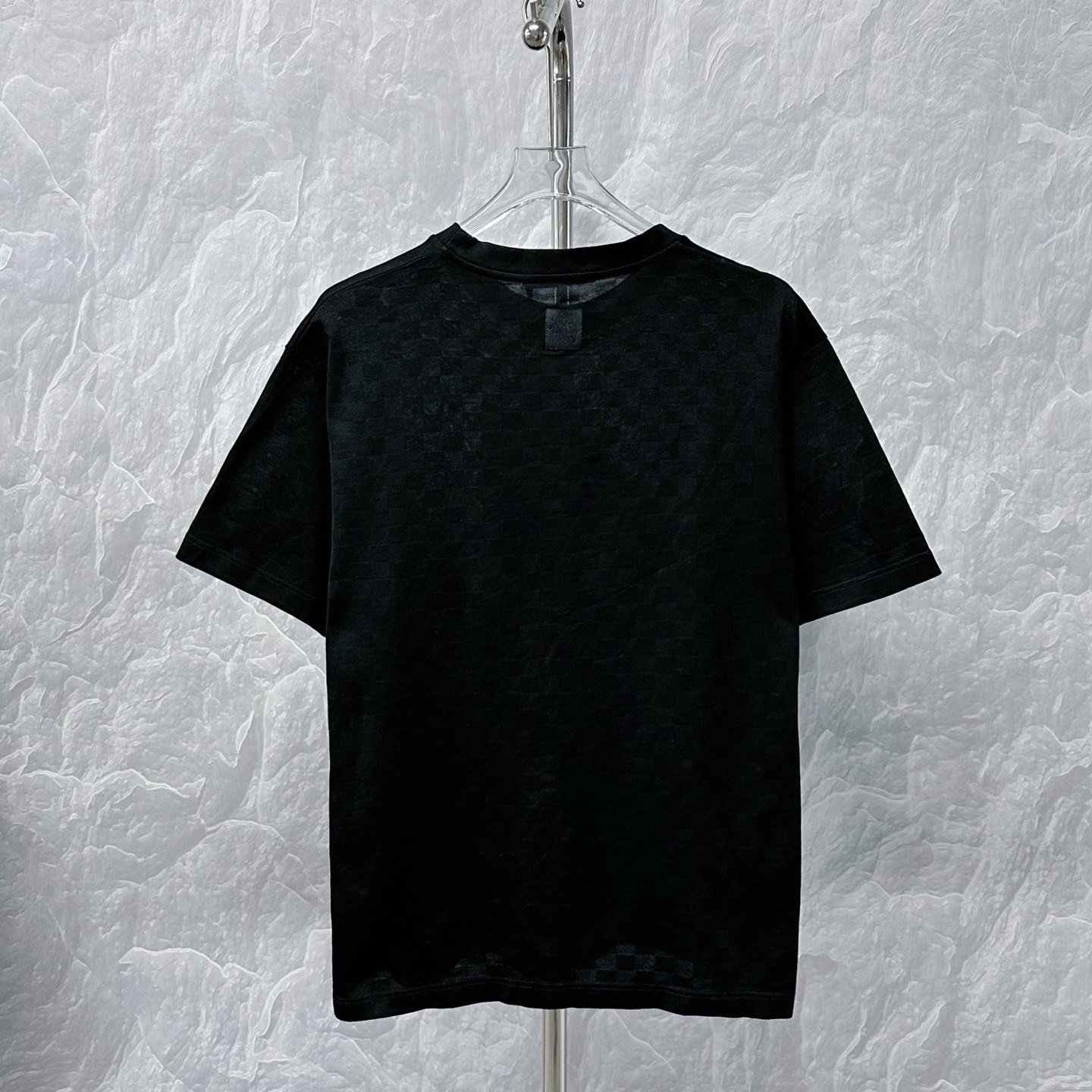 Louis Vuitton FW26 Checkerboard Floral Short Sleeve — back