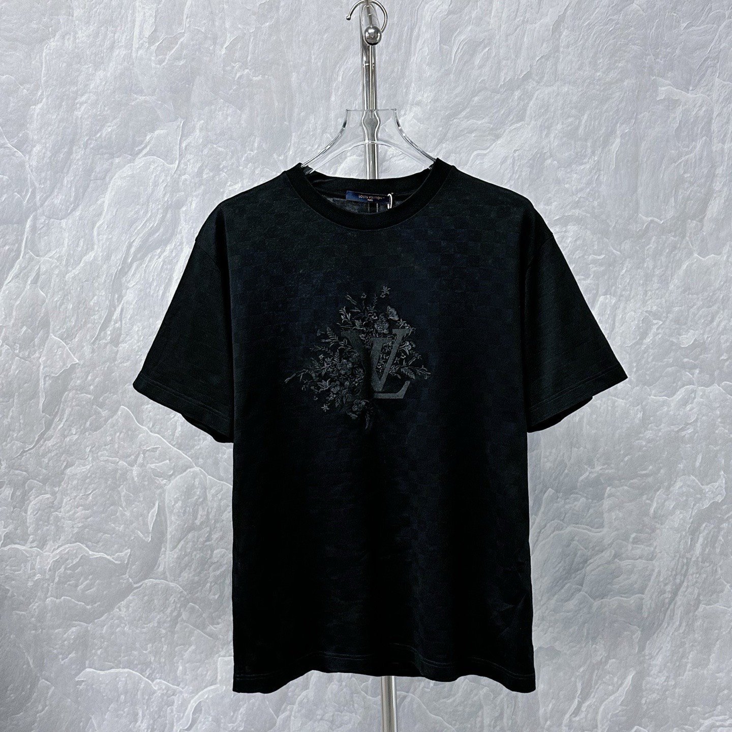 Louis Vuitton FW26 Checkerboard Floral Short Sleeve